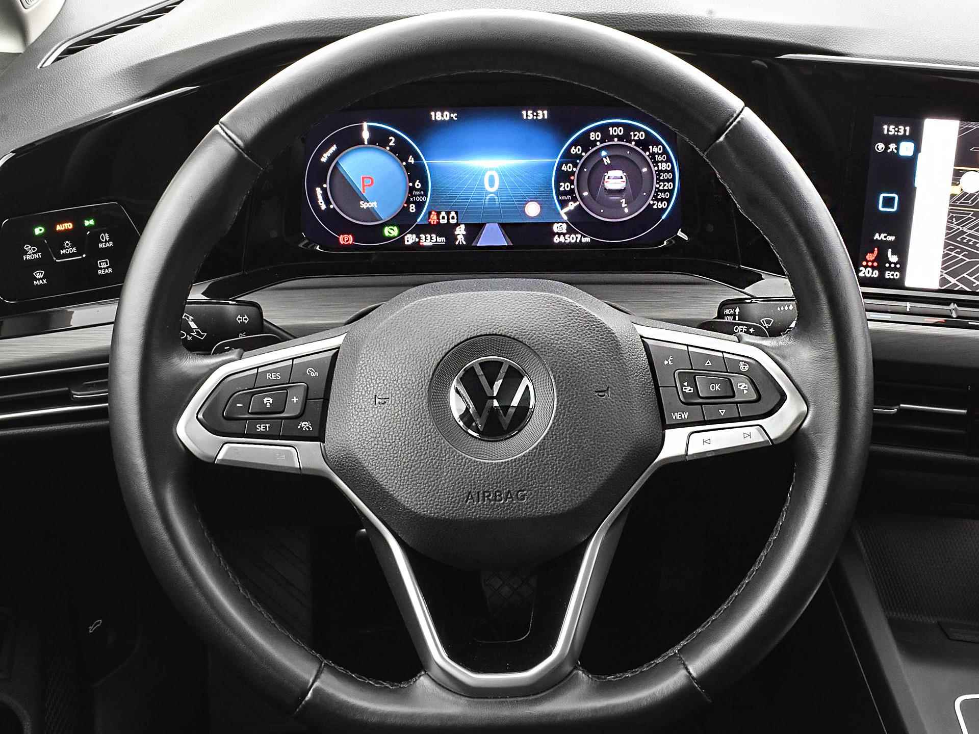 Volkswagen Golf 1.4 204pk DSG eHybrid Style | ACC | Panoramadak | P-Sensoren | Camera | Navi | App-Connect | DAB | Virtual Cockpit | 12 Maanden BOVAG-Garantie - 16/36