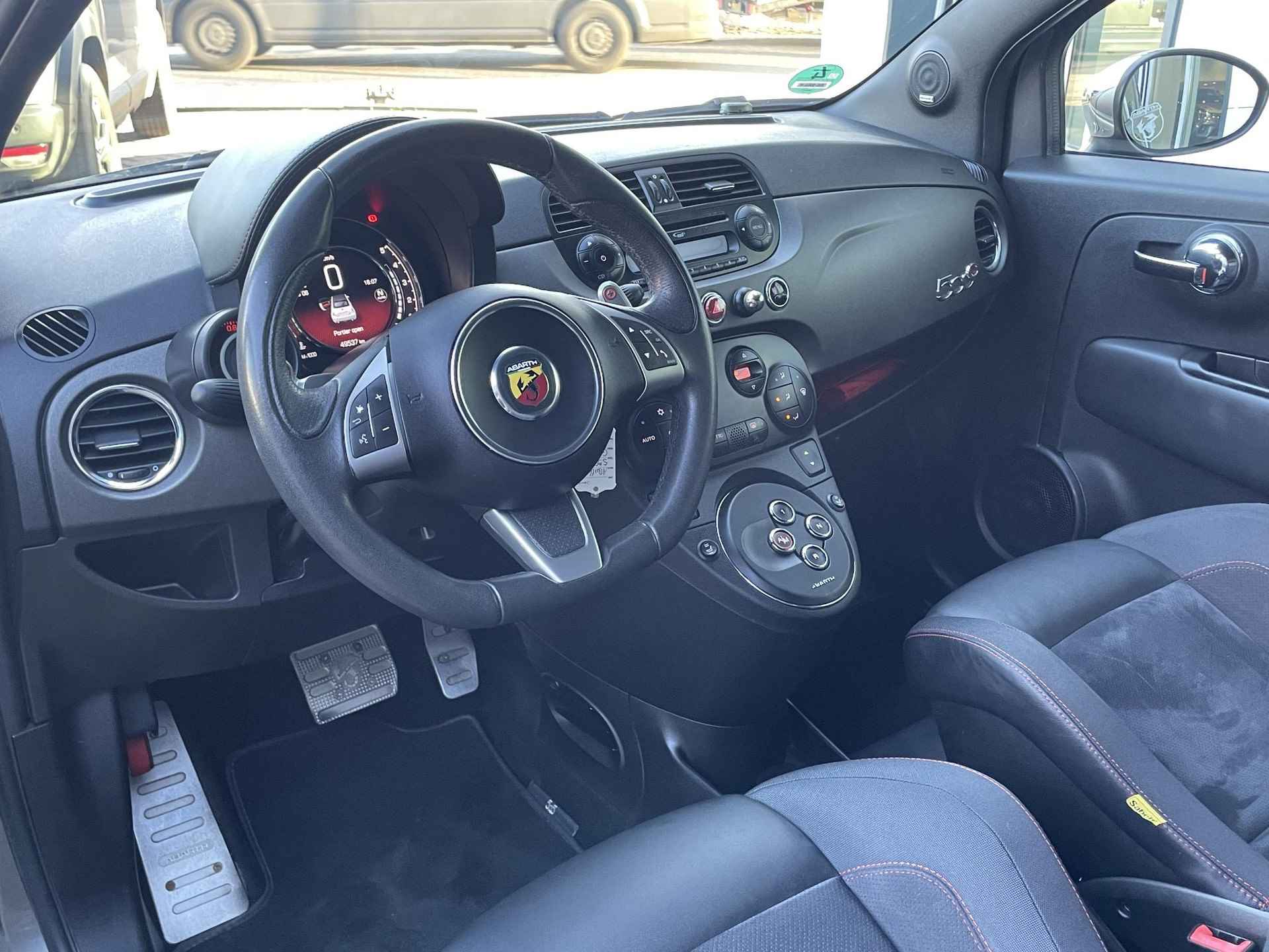 Fiat 500C 1.4 T-Jet Abarth 595 Competizione | Cabrio | Automaat | 160PK | Sabelt Stoelen | - 4/43