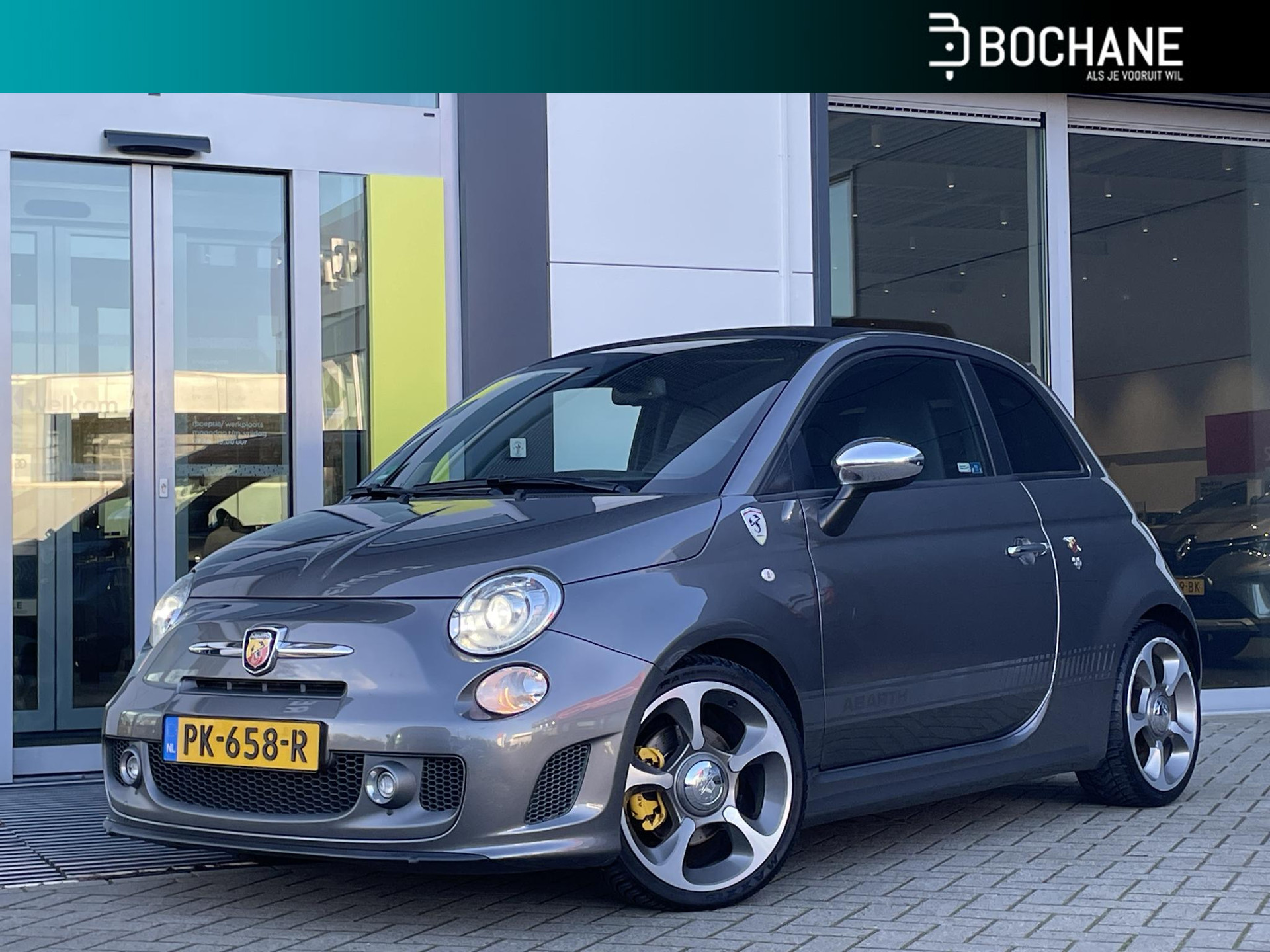 Fiat 500C 1.4 T-Jet Abarth 595 Competizione | Cabrio | Automaat | 160PK | Sabelt Stoelen |