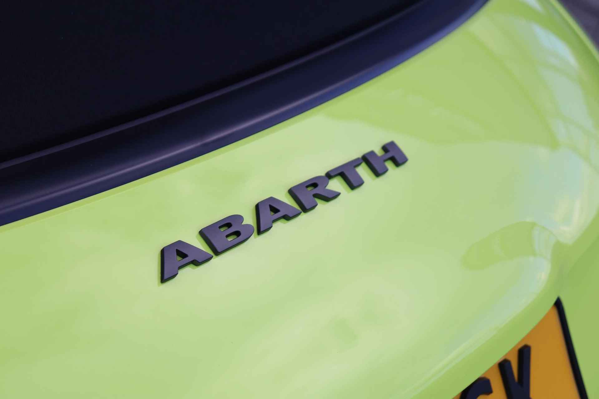 Abarth 500C Turismo 42 kWh Cabrio  / Carplay / Camera / LED - 27/33