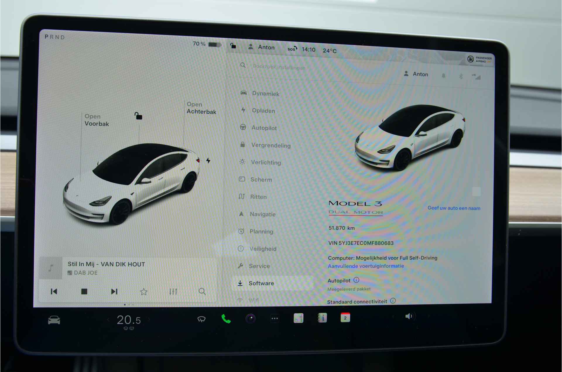 Tesla Model 3 Performance AWD 75 kWh Warmtepomp, AutoPilot, MARGE - 22/33