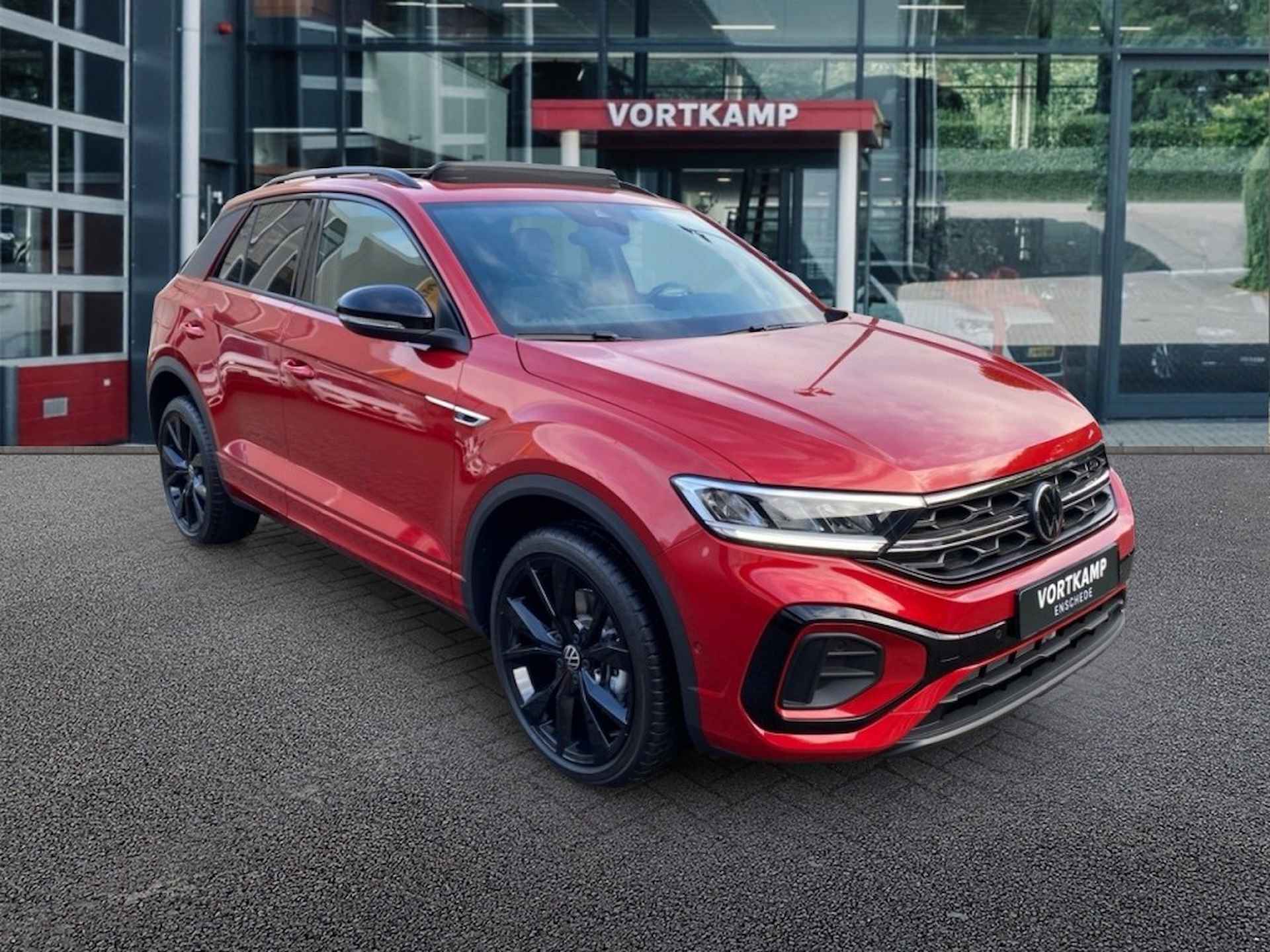 VOLKSWAGEN T-roc 1.5 TSI DSG R-LINE BLACK-OPTIC PANO-DAK/CAMERA/CARPLAY/ACC/STOEL - 3/24