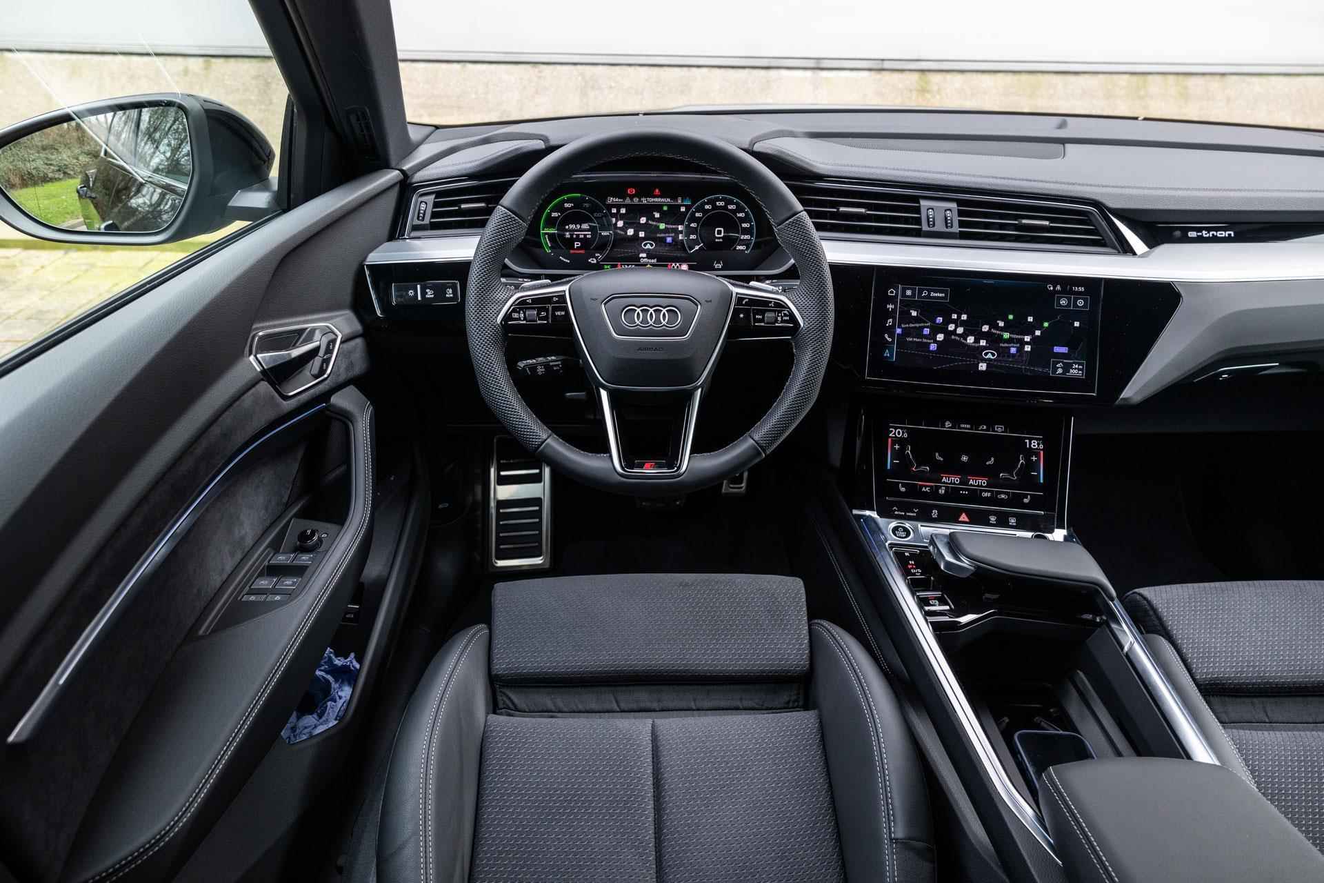 Audi Q8 Sportback e-tron 55 quattro 408pk S Edition Competition 115 kWh | Trekhaak | 21" Velgen - 21/55