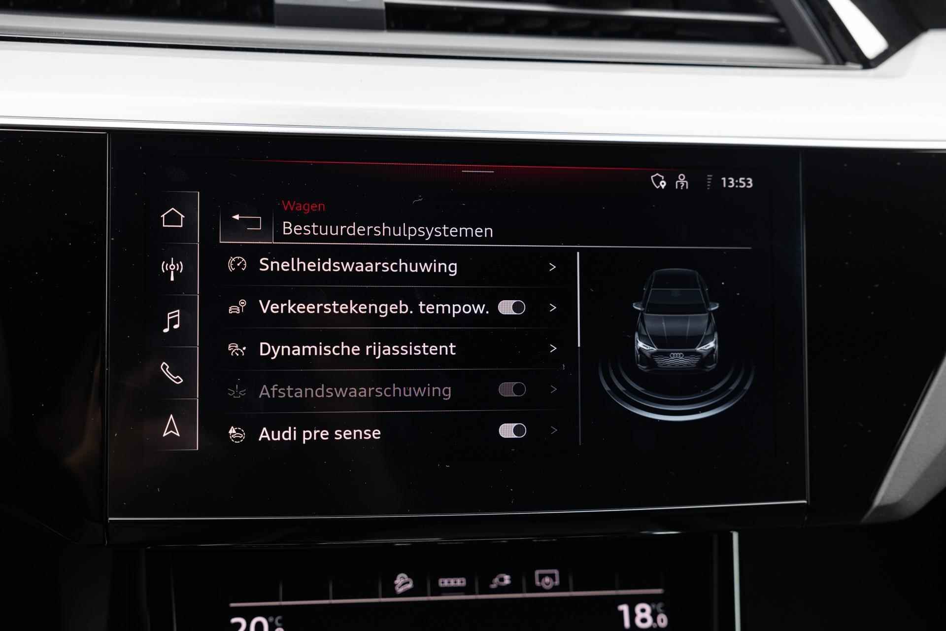 Audi Q8 Sportback e-tron 55 quattro 408pk S Edition Competition 115 kWh | Trekhaak | 21" Velgen - 47/55