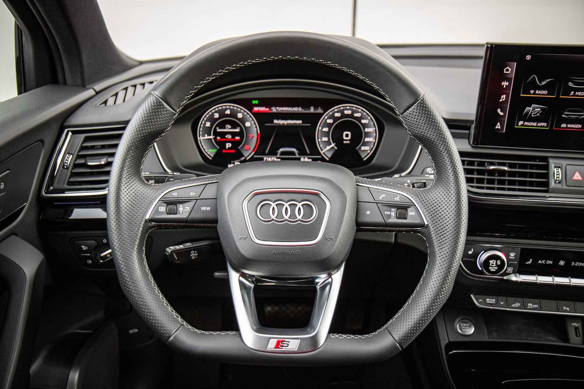 Audi Q5 Sportback 50 TFSI e 229pk S edition | Panoramadak | Leder | Luchtvering | Stoelverwarming | Achteruitrijcamera - 21/45