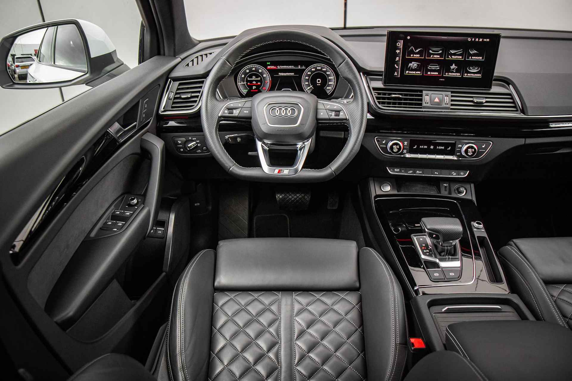 Audi Q5 Sportback 50 TFSI e 229pk S edition | Panoramadak | Leder | Luchtvering | Stoelverwarming | Achteruitrijcamera - 41/45