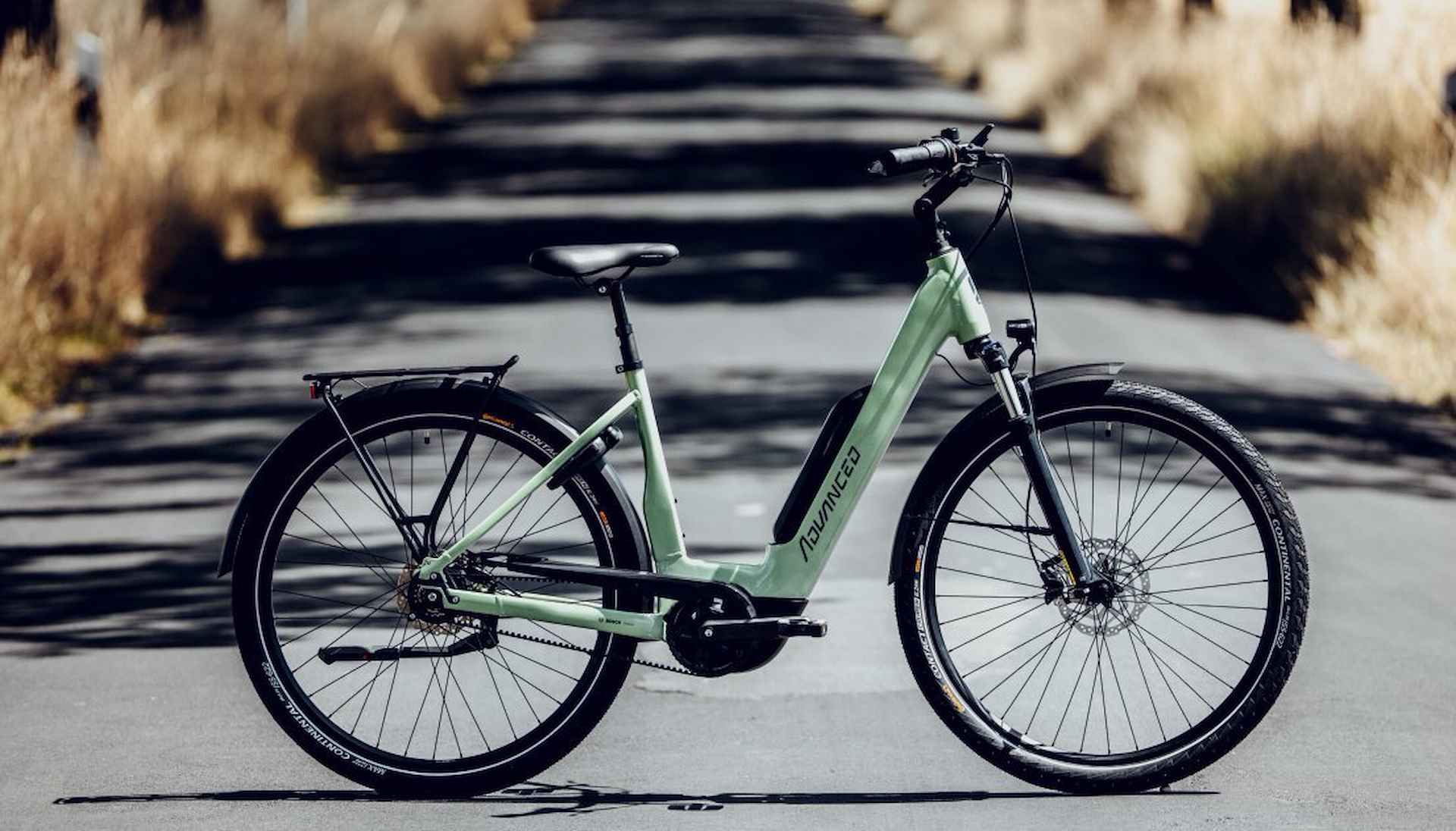 Advanced Ebike Das Original TOUR Plus Wave 50 Perf. 50 / 545 Wh / Intuvia 100 Lage instap Basil Green Glossy 50cm 2025 - 2/4