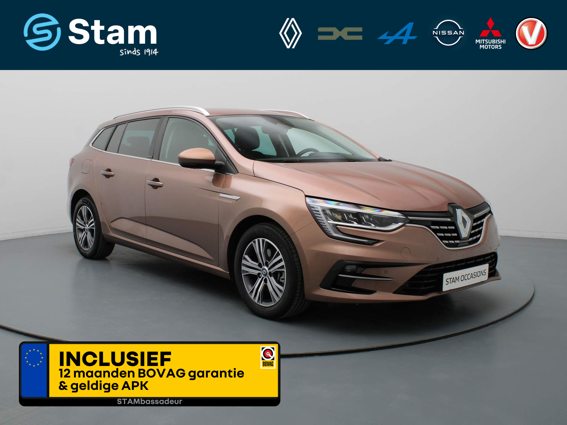 Renault Mégane Estate E-Tech Plug-In Hybrid 160pk Intens Parkeersensoren voor en achter | Navig | Climate control