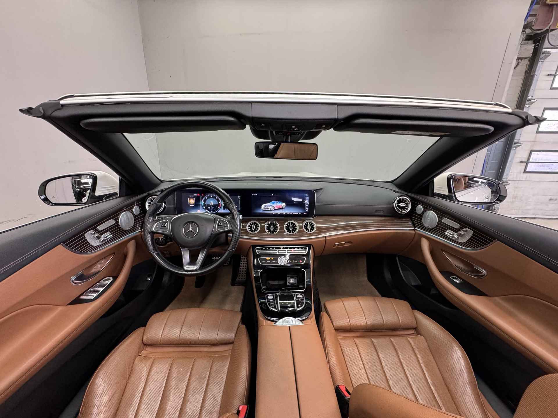 Mercedes-Benz E-klasse Cabrio 220 d Premium AMG ✅AMG-Line✅STOELVENTILATIE✅Full Digital Dash✅BURMESTER✅WIDE SCREEN✅SFEERVERLICHTING - 38/102