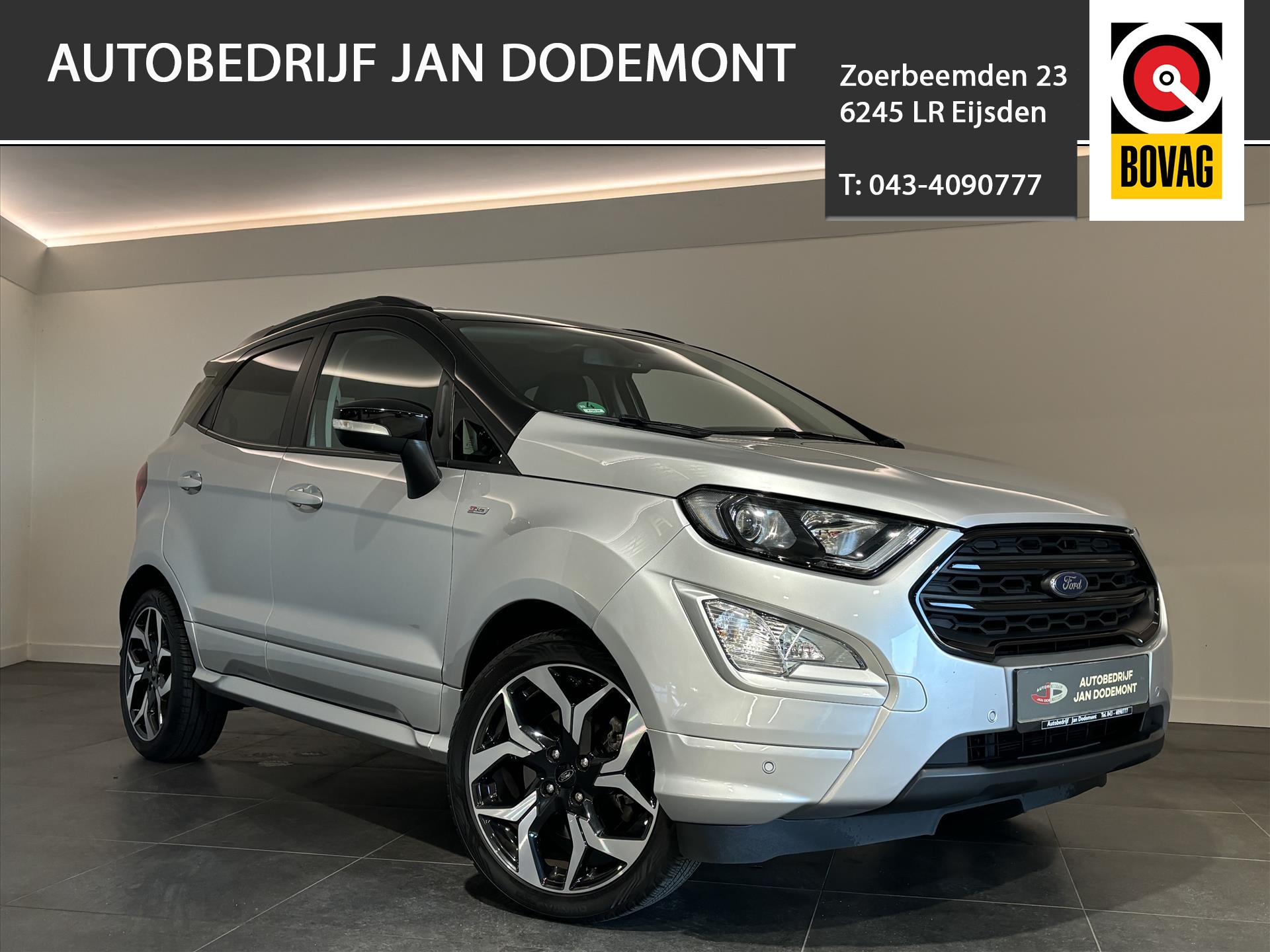 Ford Ecosport 1.0 EcoBoost 125pk ST-LINE / DAB+ / Apple Carplay / Android Auto / 18 Inch LMV