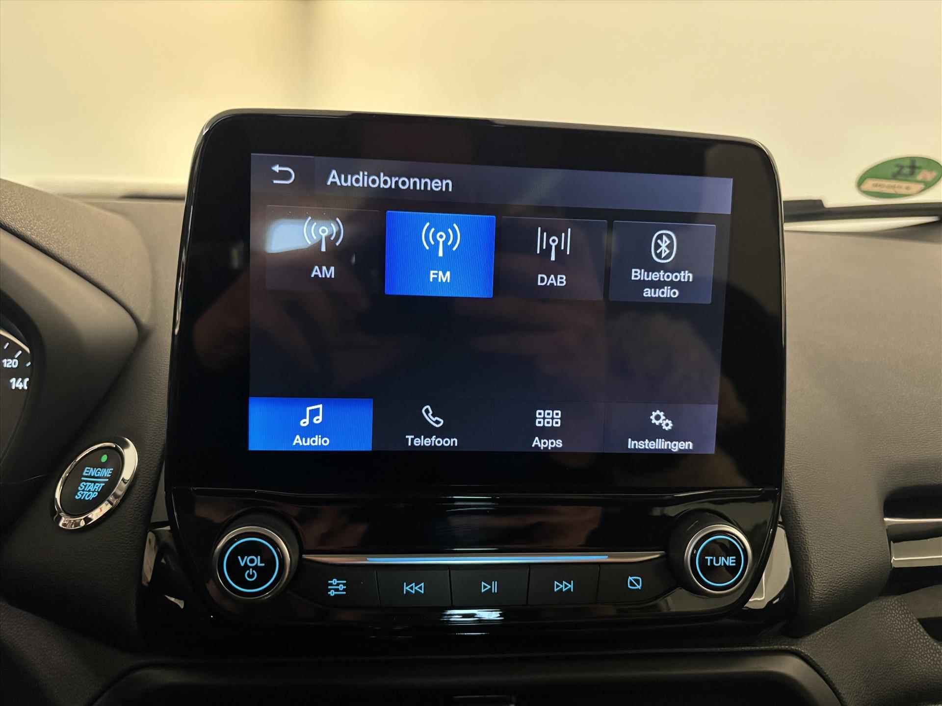 Ford Ecosport 1.0 EcoBoost 125pk ST-LINE / DAB+ / Apple Carplay / Android Auto / 18 Inch LMV - 9/15