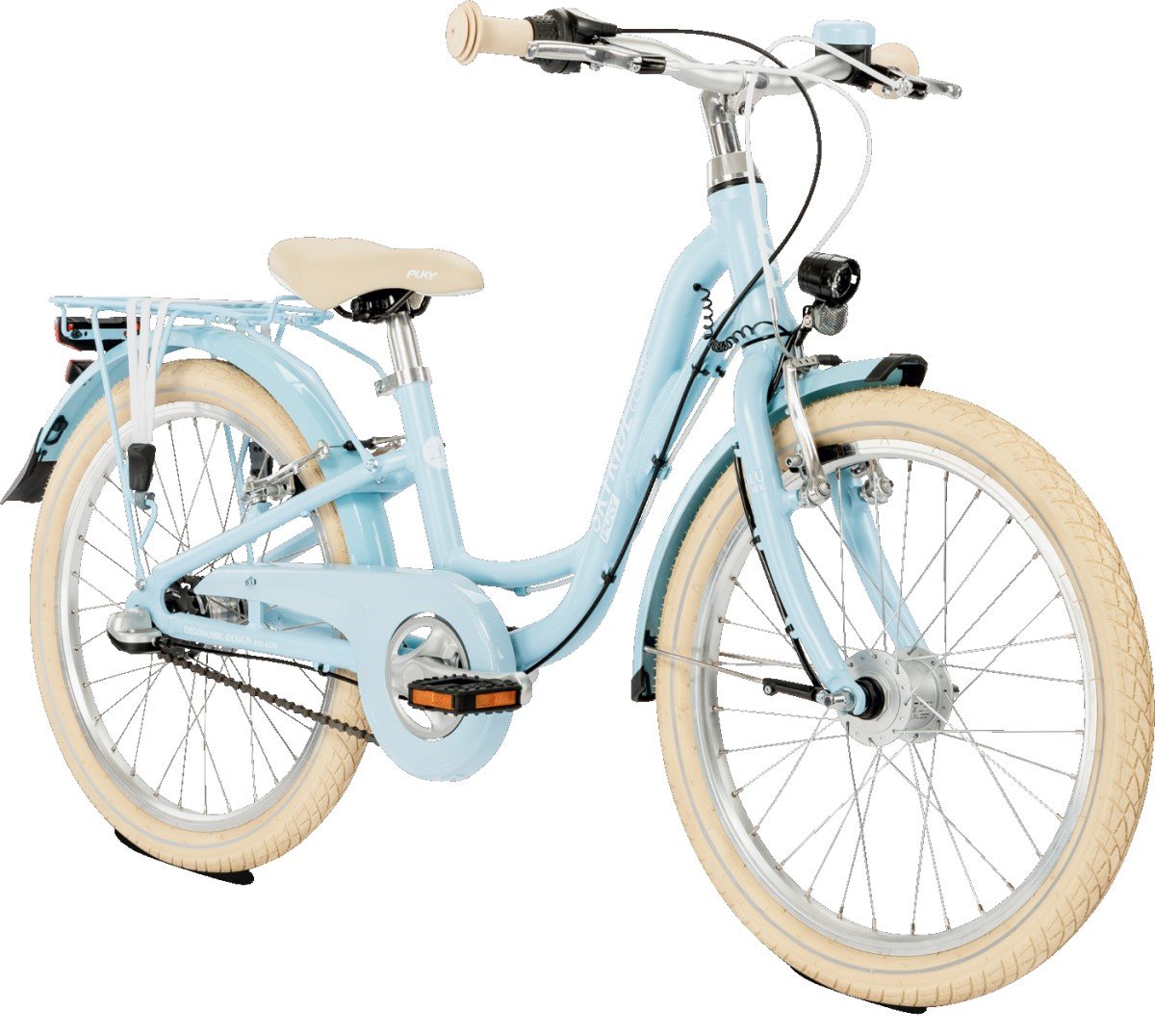 Puky SKYRIDE 20-3 Classic Dames Retro Blauw 20 inch 2024