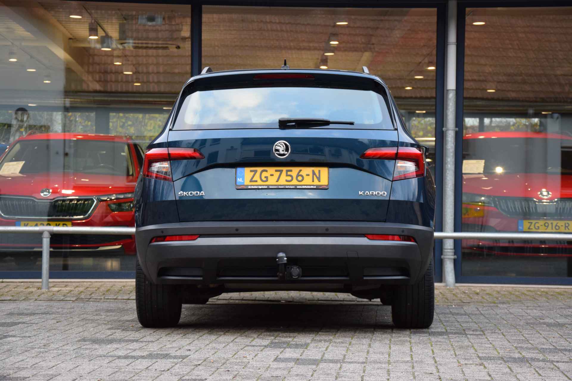 Škoda Karoq 1.5 TSI 150PK ACT Ambition Business DSG Automaat | NL-Auto | BOVAG Garantie | Trekhaak | Cruise & Climate Control | Navigatie | PDC Voor&Achter | Apple Carplay/ Android Auto | - 12/37