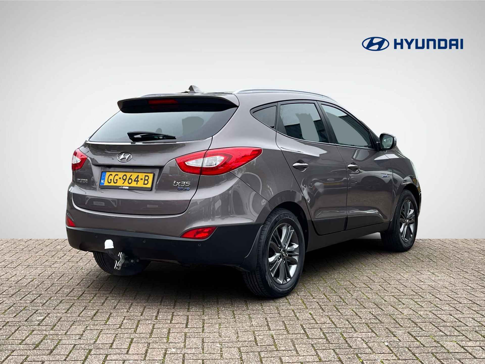 Hyundai ix35 1.6i GDI Go! | Trekhaak | Navigatie | Camera | Stoelverwarming | Cruise & Climate Control | ½ Leder | Bluetooth Tel. | Rijklaarprijs! - 4/30