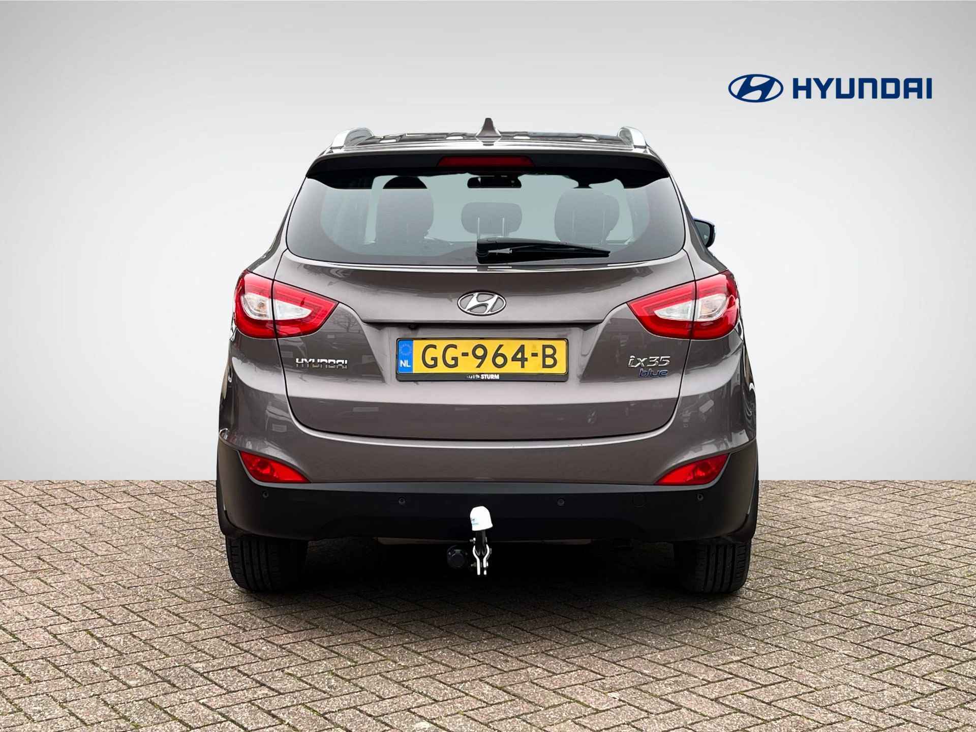 Hyundai ix35 1.6i GDI Go! | Trekhaak | Navigatie | Camera | Stoelverwarming | Cruise & Climate Control | ½ Leder | Bluetooth Tel. | Rijklaarprijs! - 5/30