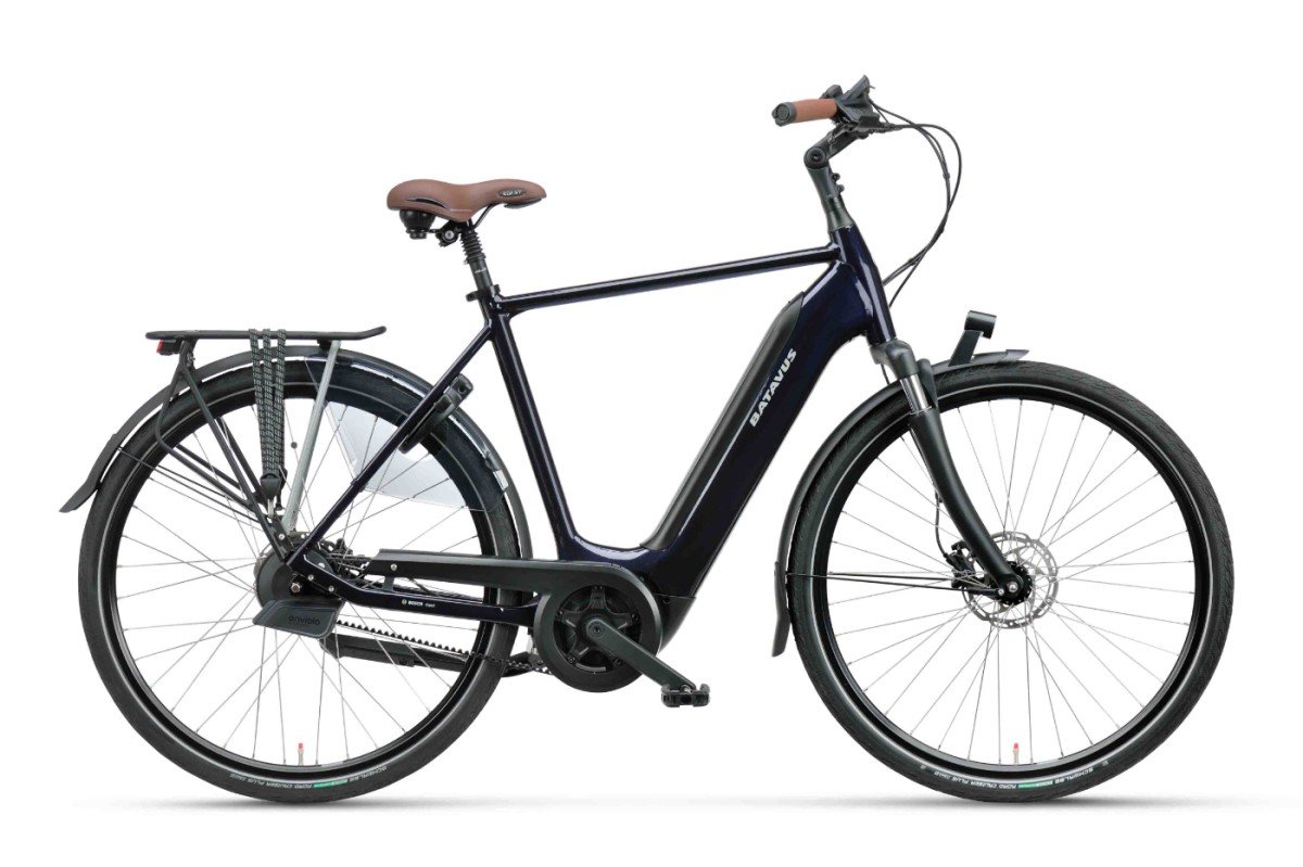 BATAVUS Finez E-go Power Exclusive Plus Heren Donkerblauw 61cm 2024