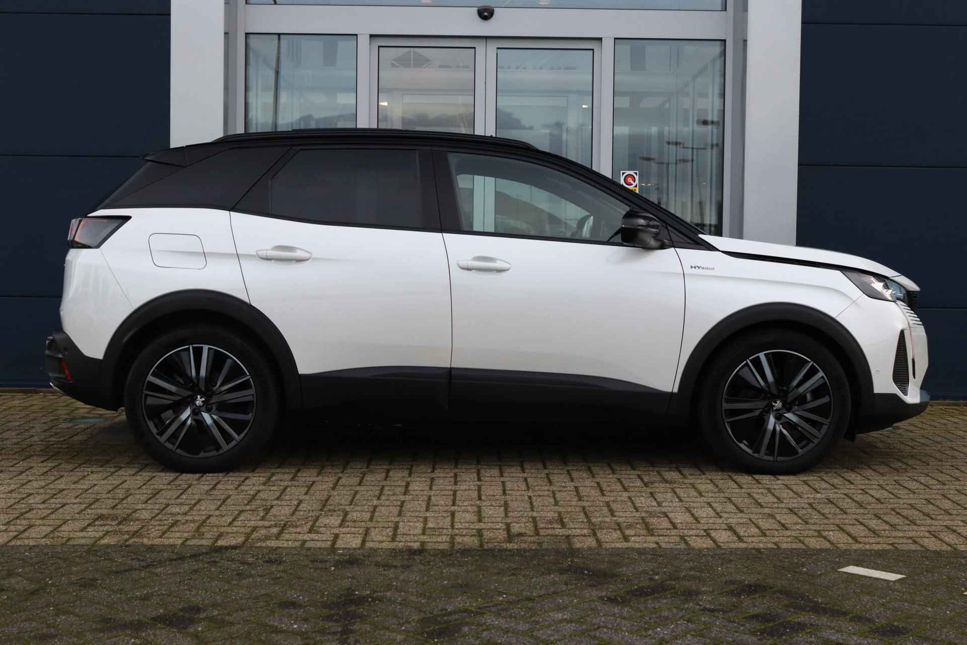 Peugeot 3008 1.6 HYbrid 225-PK GT | Schuif/kantel dak | FOCAL | Massage | Camera | ACC | Blackpack | Keyless | Alcantara | Elektr. klep - 14/54