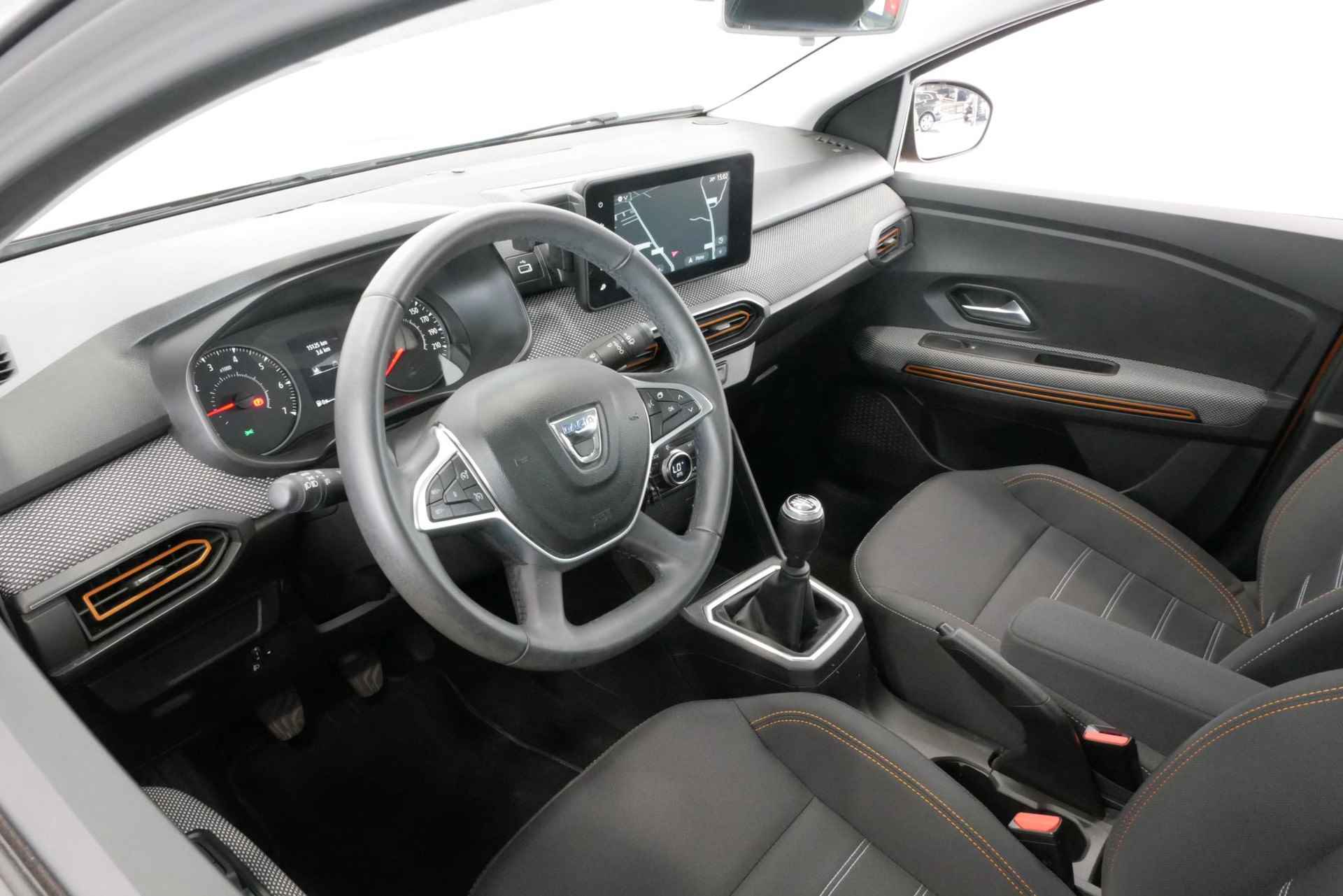 Dacia Sandero Stepway 1.0 TCe 100 Bi-Fuel Comfort *Navigatie+Camera*Climate*Parkeersensoren*Blindspot*IN NIEUW STAAT! - 11/35
