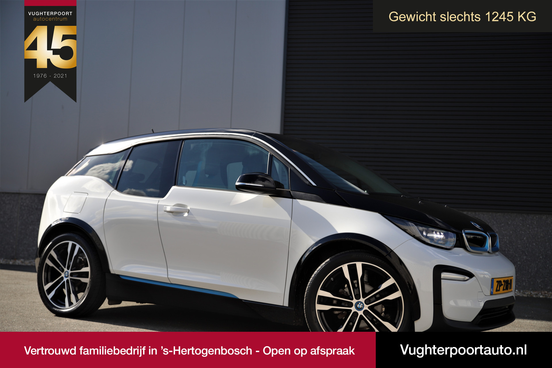 BMW i3 Sport 120Ah/ 42 kWh Warmtepomp/ 20"/ 3-Fase/Navi-Pro