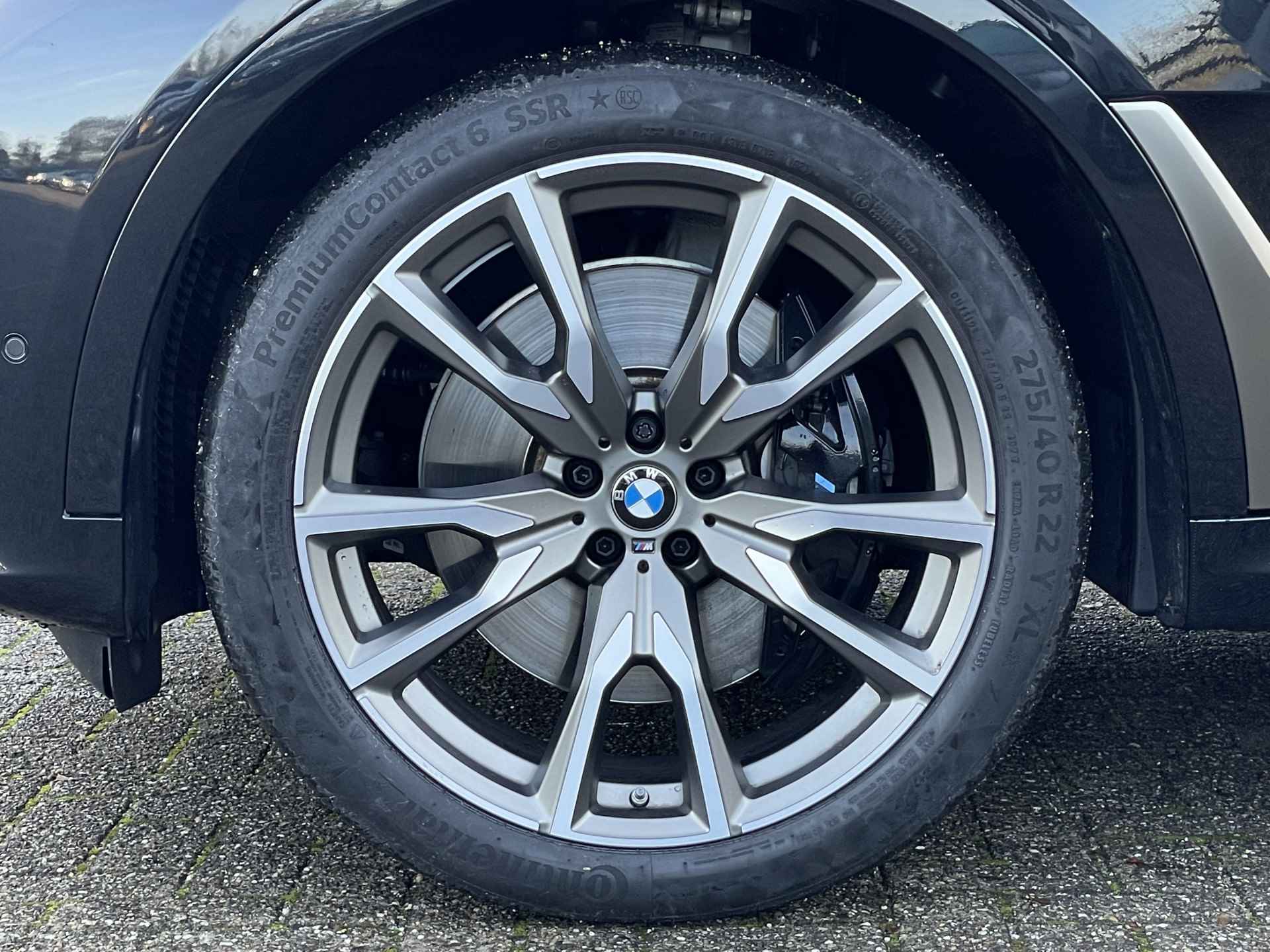 BMW X7 M50i High Exe | Individual leder | Standkachel | Trekhaak | Stoelmassage + verwarming + ventilatie | Skylounge | Alcantara hemel - 6/52