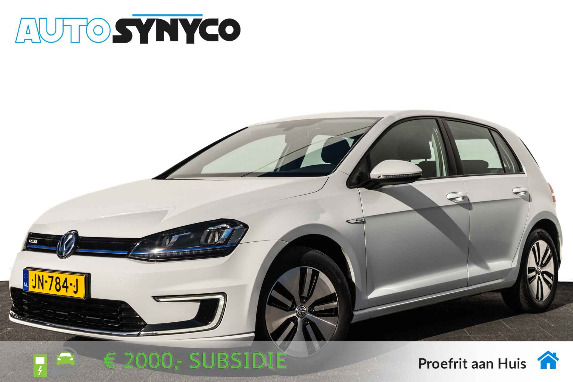Volkswagen e-Golf e-Golf 24 Kwh | LED | 2.000,- Subsidie | Navigatie | Climate Control - 1/36