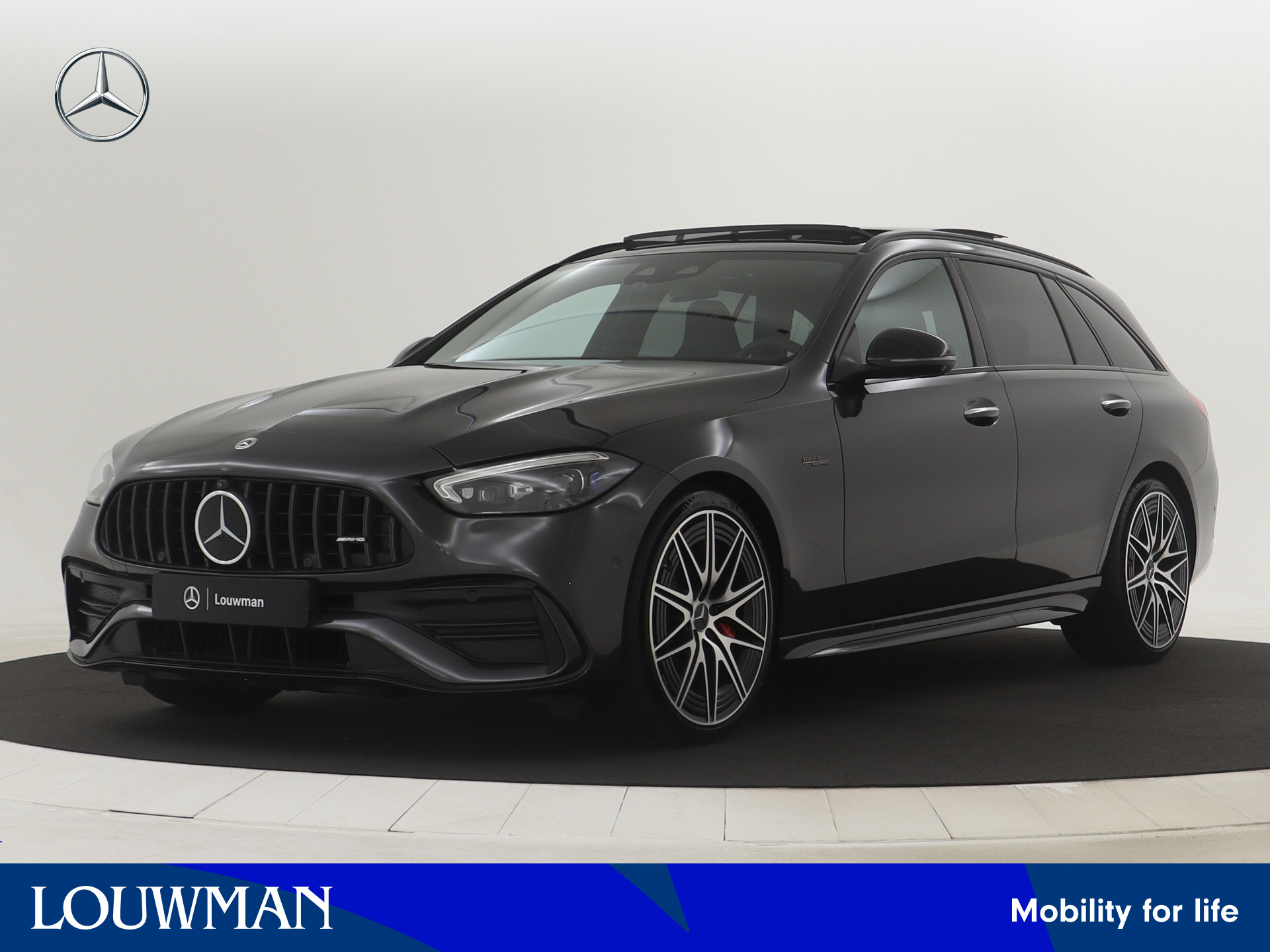 Mercedes-Benz C-Klasse Estate AMG 43 4MATIC | Dashcam | AMG Nightpakket | AMG Performance-stoelenpakket High-End | DIGITAL LIGHT | Burmester® 3D surround sound system | USB-pakket plus | Interieurverlichtingspakket |