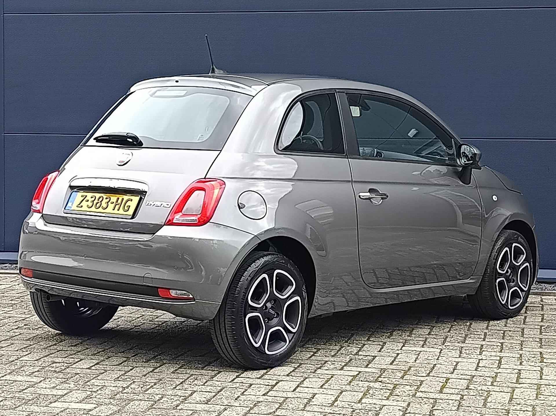 Fiat 500 1.0 70pk Hybrid Star | Climate control | Navigatie via Apple Carply of Android Auto | Parkeersensoren | Cruise control - 4/29