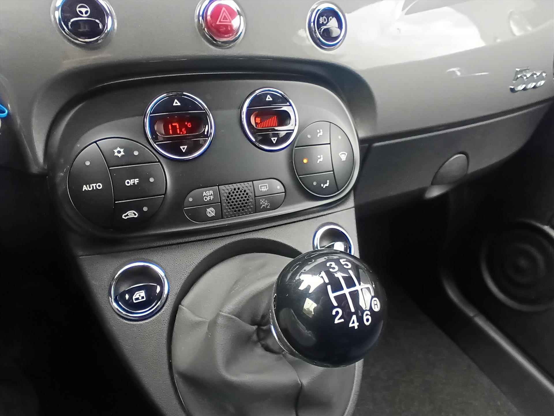 Fiat 500 1.0 70pk Hybrid Star | Climate control | Navigatie via Apple Carply of Android Auto | Parkeersensoren | Cruise control - 14/29