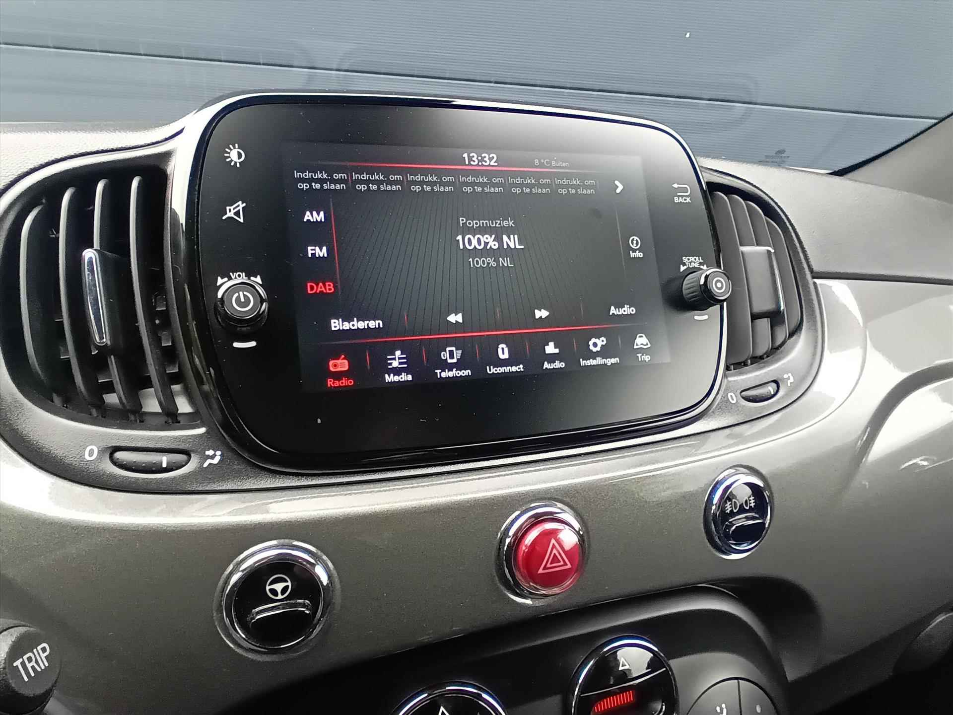 Fiat 500 1.0 70pk Hybrid Star | Climate control | Navigatie via Apple Carply of Android Auto | Parkeersensoren | Cruise control - 21/29