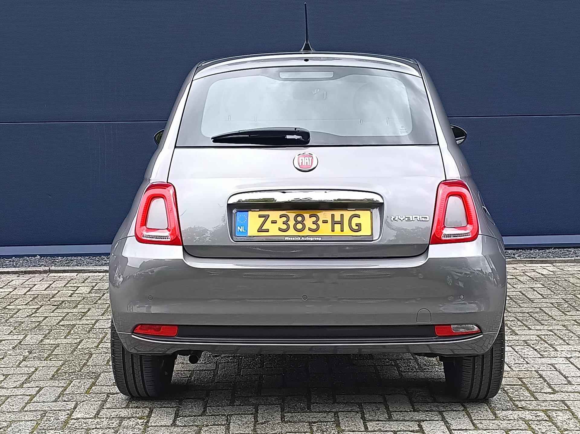 Fiat 500 1.0 70pk Hybrid Star | Climate control | Navigatie via Apple Carply of Android Auto | Parkeersensoren | Cruise control - 24/29