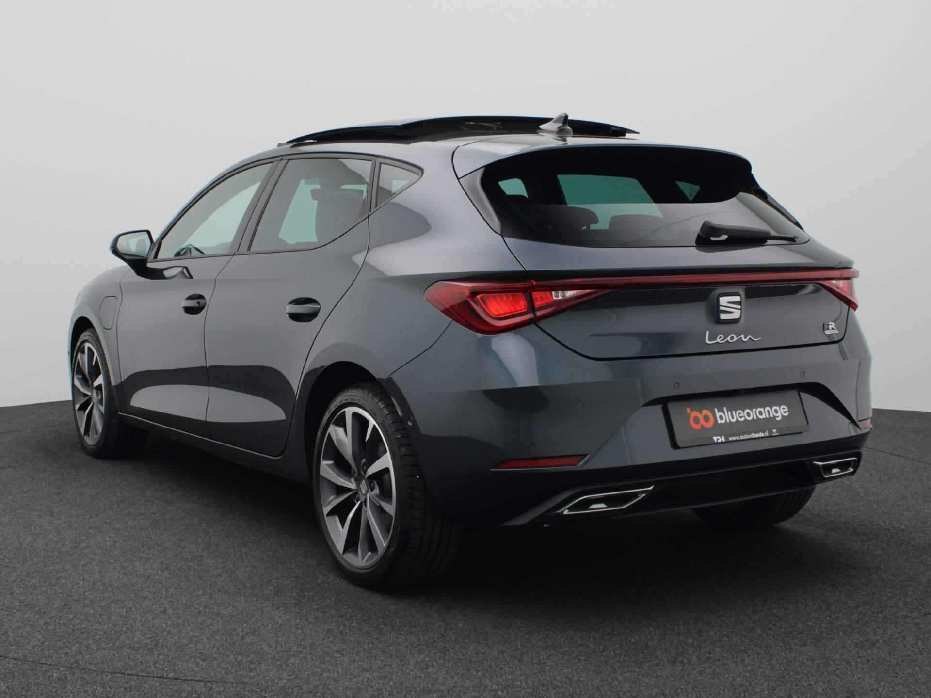 SEAT Leon 1.4 TSI eHybrid PHEV FR Business Intense 204PK DSG Navi, Keyless, Pano-Schuifdak, Memory stoel, Stoel- Stuurverwarming, Side Assist, 18" LM - 10/50