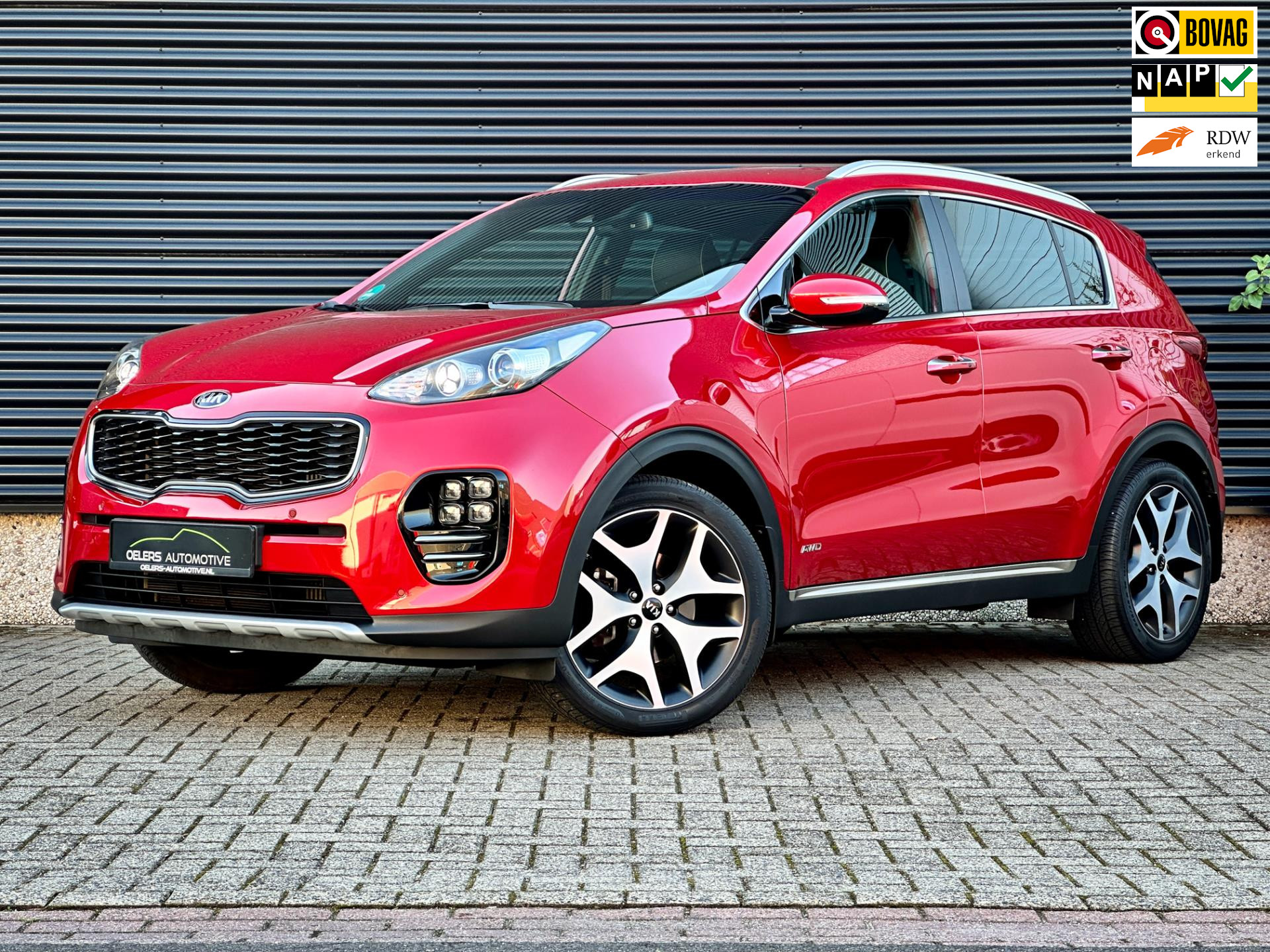 Kia Sportage 1.6 T-GDI 4WD GT-Line | CarPlay | Leder | Clima | Cruise | Navi | Metalic | Stoelverw. |