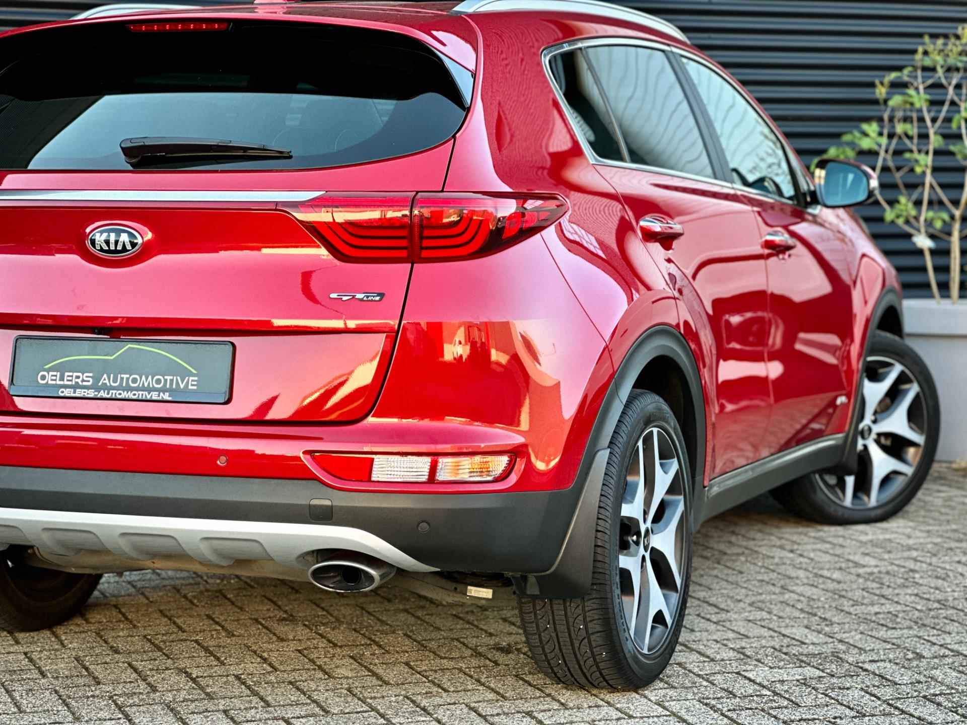 Kia Sportage 1.6 T-GDI 4WD GT-Line | CarPlay | Leder | Clima | Cruise | Navi | Metalic | Stoelverw. | - 45/59