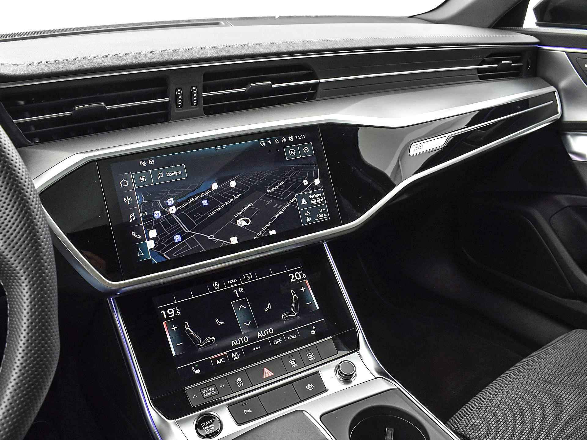 Audi A6 Avant 40 TFSI 204pk S-Tronic S Edition Competition | Panoramadak | Matrix LED | Elek. Stoelen + Geheugen Bestuurder | Virtual Cockpit | Stoelverwarming | Apple Car Play | Garantie t/m 13-06-2027 of 100.000km - 25/32