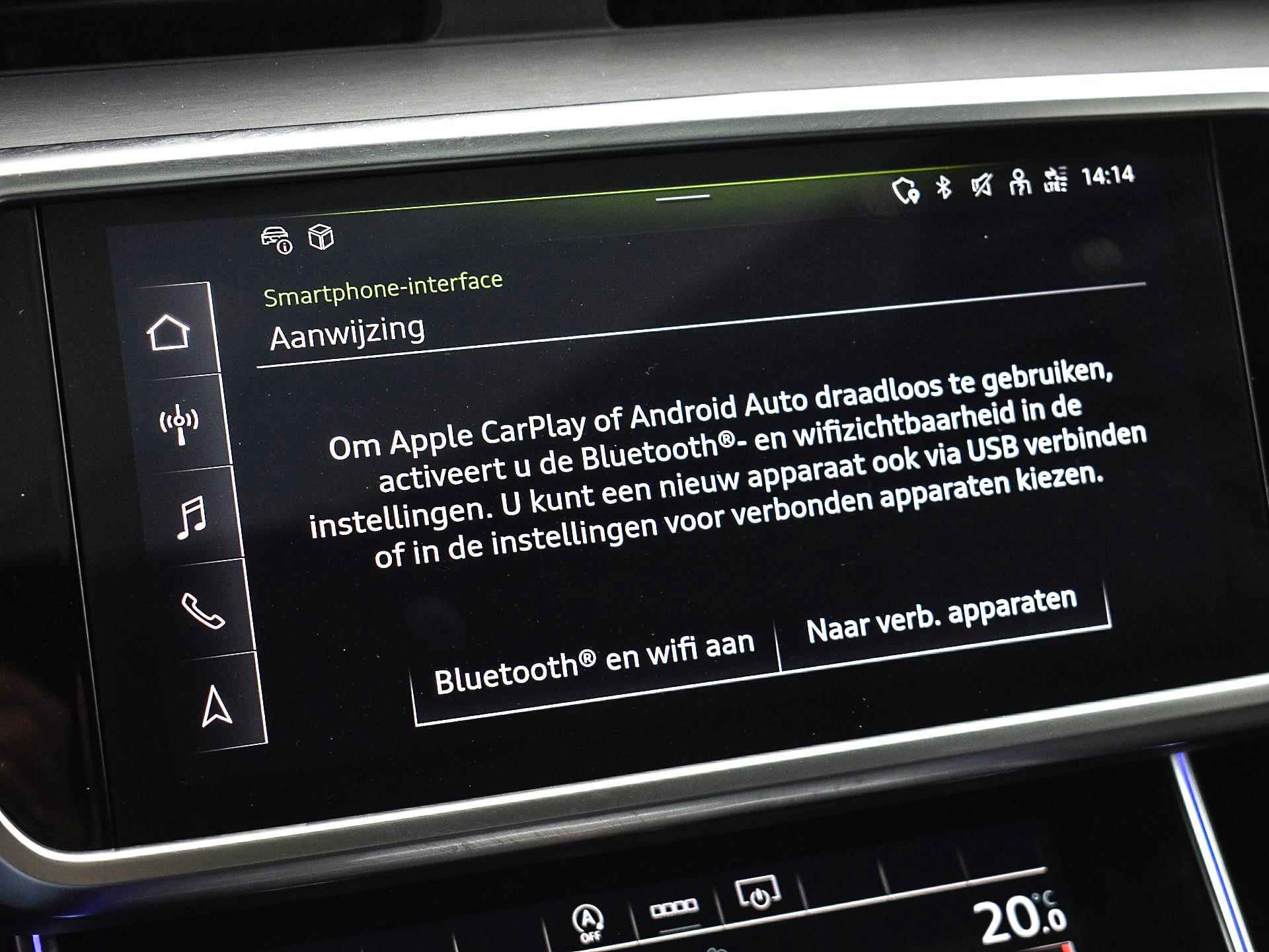 Audi A6 Avant 40 TFSI 204pk S-Tronic S Edition Competition | Panoramadak | Matrix LED | Elek. Stoelen + Geheugen Bestuurder | Virtual Cockpit | Stoelverwarming | Apple Car Play | Garantie t/m 13-06-2027 of 100.000km - 28/32