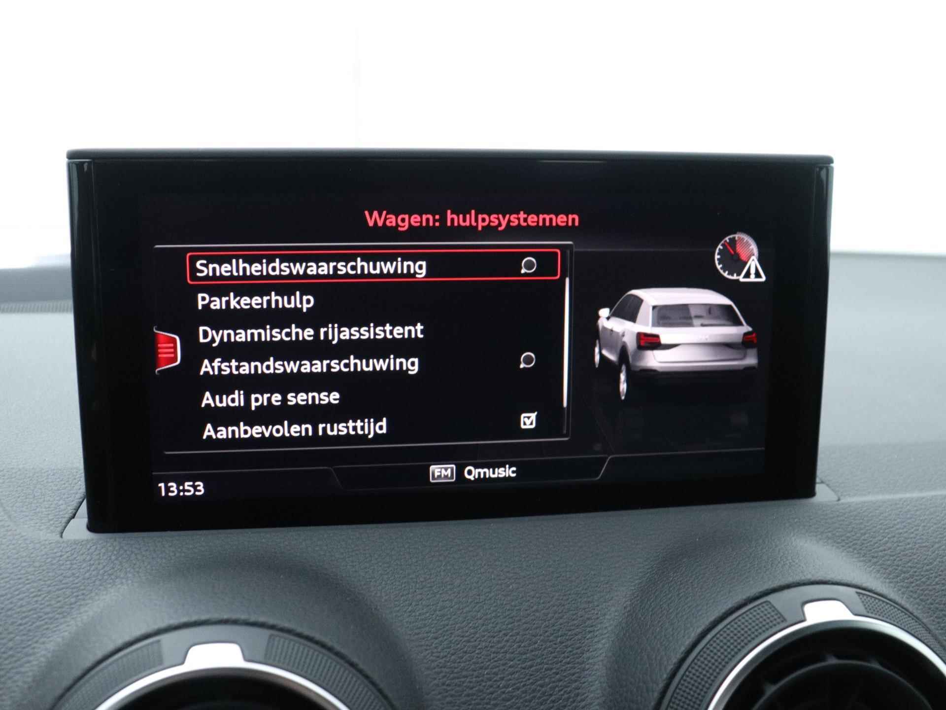 Audi Q2 30 TFSI Pro Line 110 PK | LED Koplampen | Apple Carplay/Android Auto | Virtual Cockpit | Climate Control | Cruise Control | Parkeersensoren | Lichtmetalen velgen | Fabrieksgarantie | - 13/29
