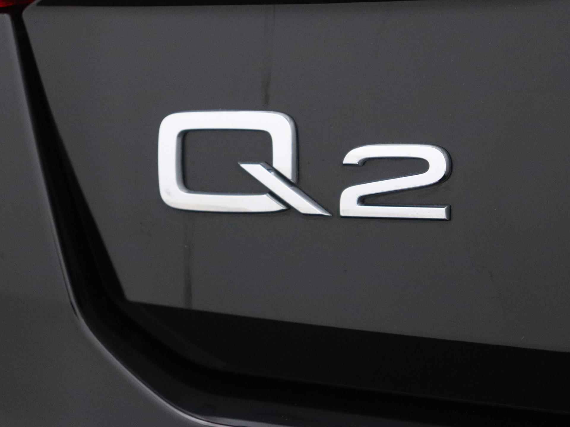 Audi Q2 30 TFSI Pro Line 110 PK | LED Koplampen | Apple Carplay/Android Auto | Virtual Cockpit | Climate Control | Cruise Control | Parkeersensoren | Lichtmetalen velgen | Fabrieksgarantie | - 24/29