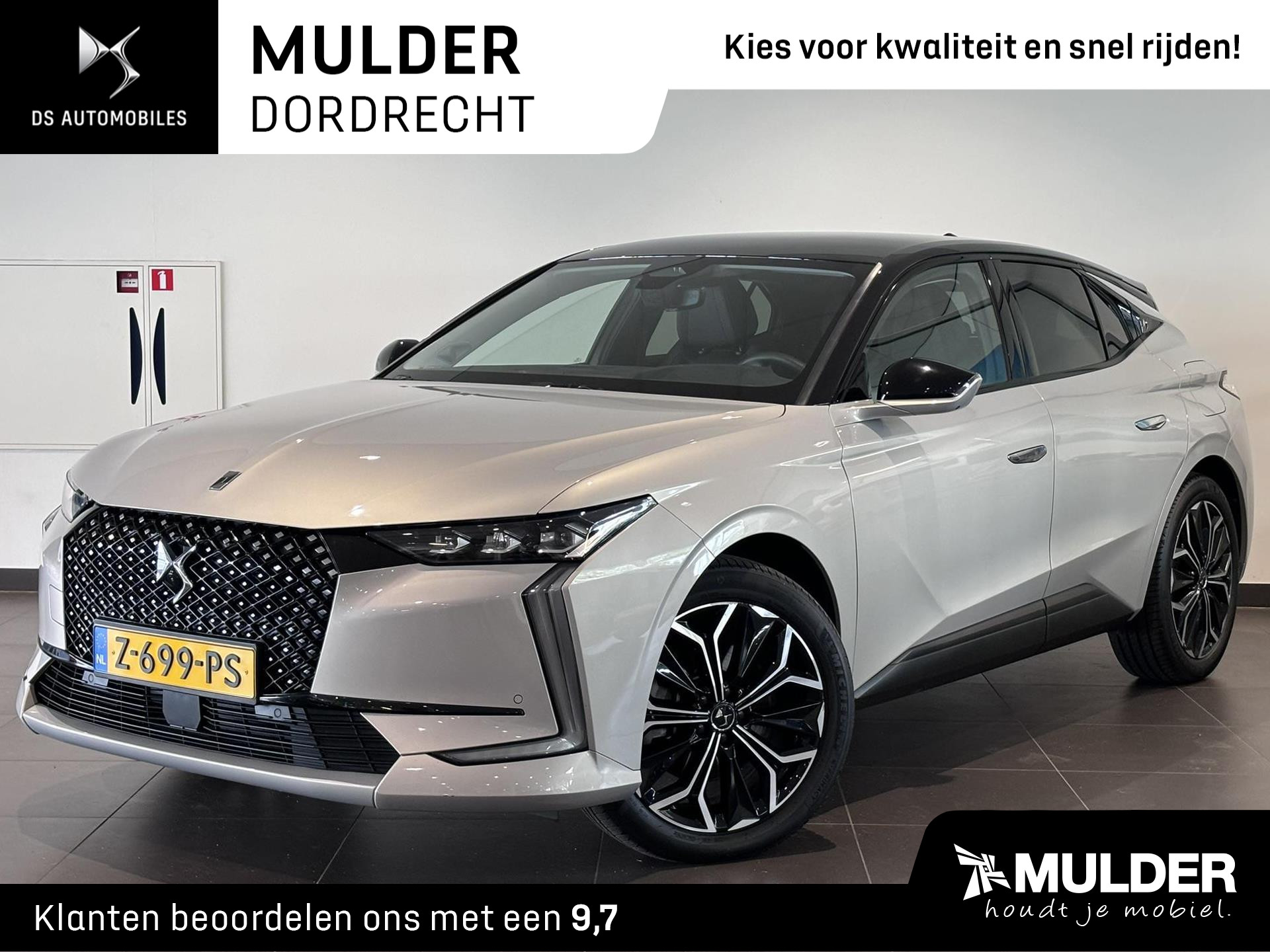 DS DS 4 DS 4 5-deurs La Première e-Tense PHEV HYbrid 225pk e-EAT8 AUTOMAAT | FOCAL HIFI | HANDSFREE A.KLEP | 360° CAMERA | BRUIN NAPPA LEDER | NAVI | 7,4kWh OB-CHARGER | CLIMA |