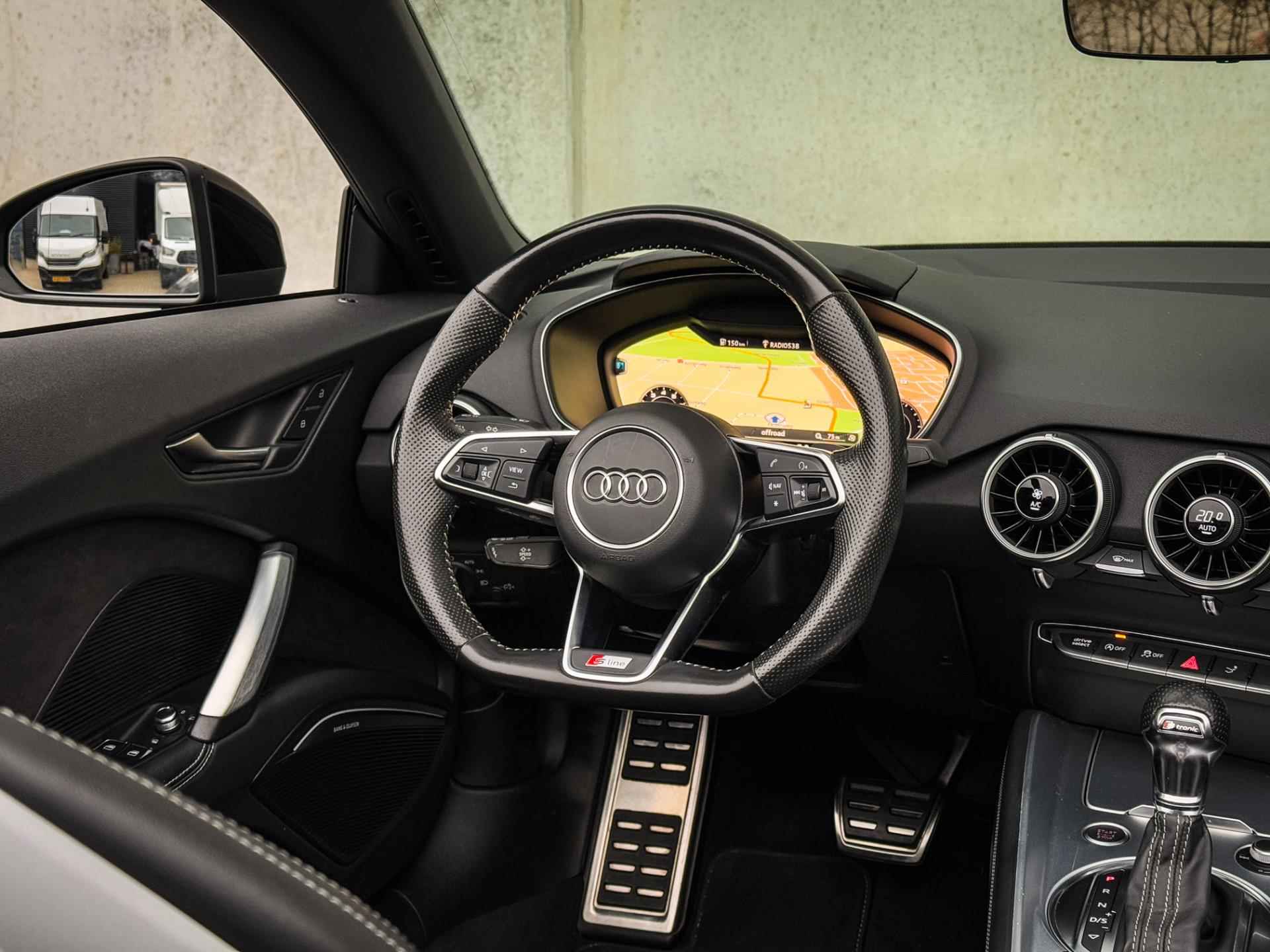 Audi TT Roadster 2.0 TFSI quattro S-Line | Virtual cockpit | Bang & Olufsen | Nekverwarming | H.Leder | 1e eig. | - 26/45