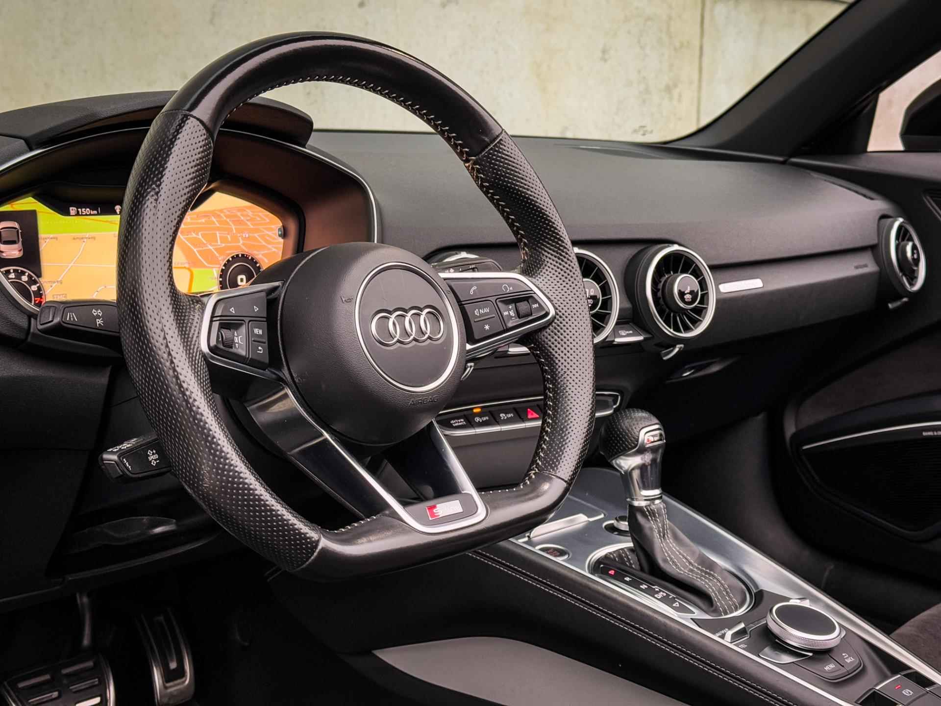 Audi TT Roadster 2.0 TFSI quattro S-Line | Virtual cockpit | Bang & Olufsen | Nekverwarming | H.Leder | 1e eig. | - 42/45