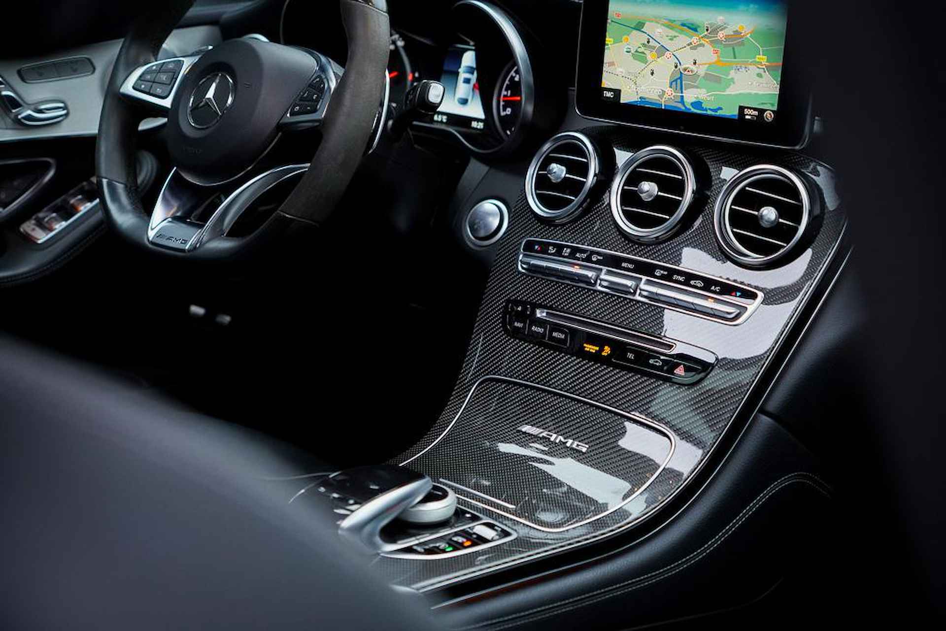 Mercedes-Benz GLC-klasse Coupé AMG 63 4MATIC+ / Schuifdak / Magno / HUD / Burmester / Stoelklima / Trekhaak / Dealeronderhoud - 44/71