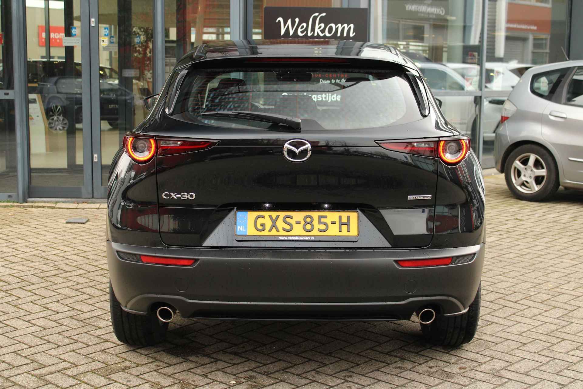 MAZDA Cx-30 E-Skyactiv G 150pk M Hybrid Automaat Exclusive-Line Leder Pack Draadloze Lader+Carplay - 12/35