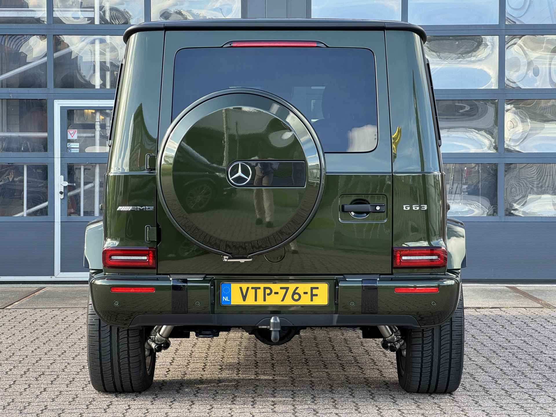 Mercedes-Benz G-Klasse G 63 AMG VAN | € 199.500,- ex. BTW | Rij-assistentiepakket | Manufaktur | Burmester | 360° Camera | Elek. schuif-/kanteldak | Trekhaak | - 6/22