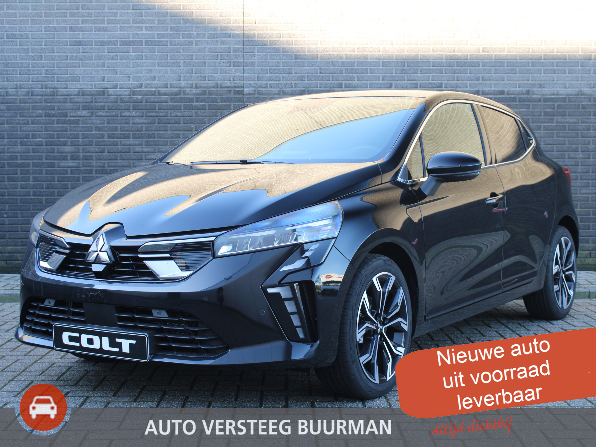 Mitsubishi Colt 1.0T MT Intense+ NIEUW! Cruise/Climate control, 17"LM velgen, Camera, Apple carplay/Android auto, Parkeersensoren V+A