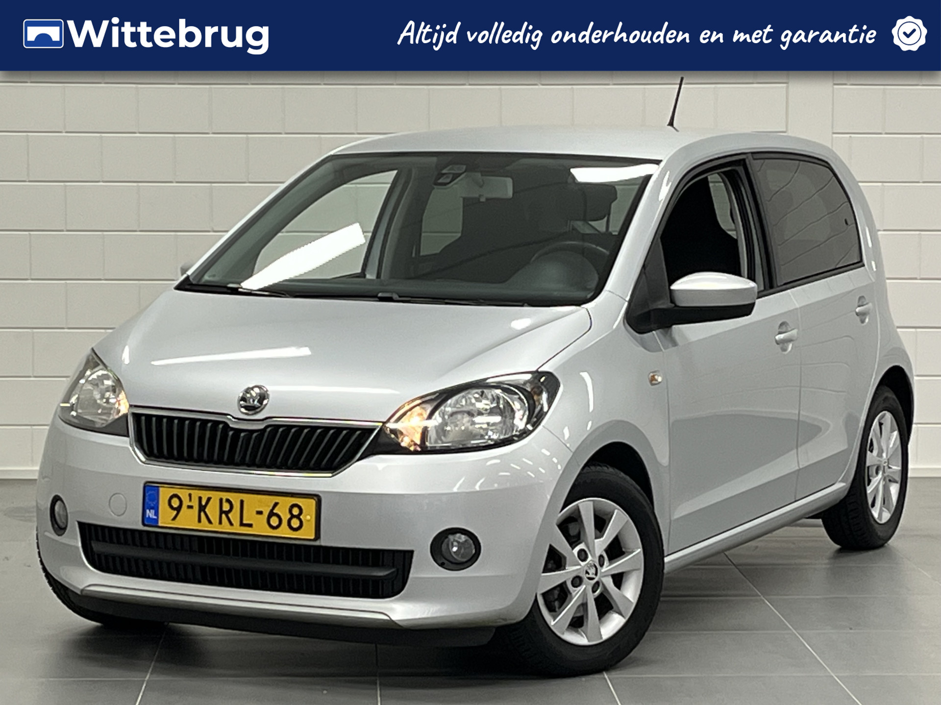 Škoda Citigo 1.0 Greentech Elegance NAVIGAITE | PARKEERSENSOREN | LICHTMETALEN VELGEN | AIRCO | LEUKE ZUINIGE AUTO!