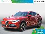 Alfa Romeo Stelvio 2.0 Turbo Aut. AWD 280pk Super | Veloce Int. Pack | Adapt. Cruise | Xenon | Dakrails | Apple Carplay | BSM | Achterbank Verwarming | Rosso Comp.