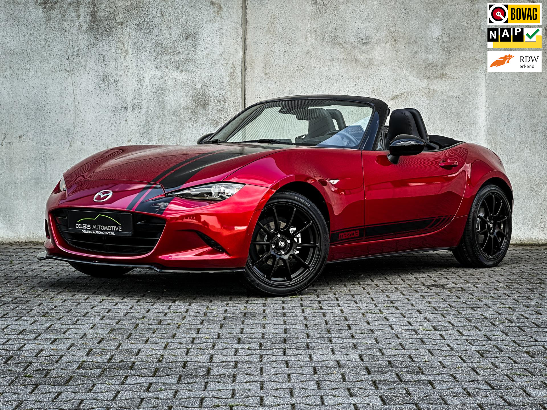 Mazda MX-5 1.5 SkyActiv-G 131 GT-M Sport | Clima | Cruise | Navi | Maxton Design | Sparco velgen | Gaaf! |