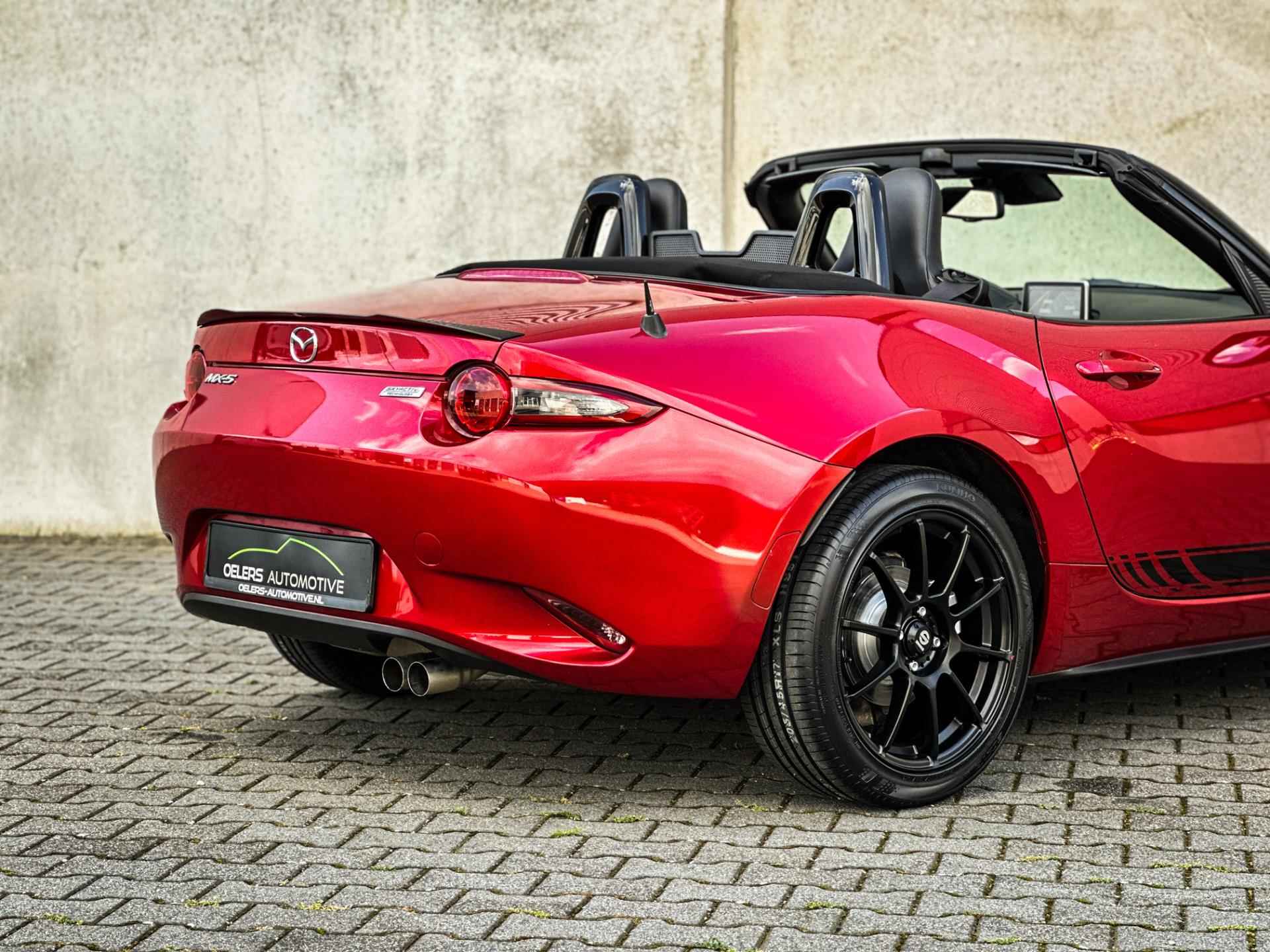 Mazda MX-5 1.5 SkyActiv-G 131 GT-M Sport | Clima | Cruise | Navi | Maxton Design | Sparco velgen | Gaaf! | - 4/43