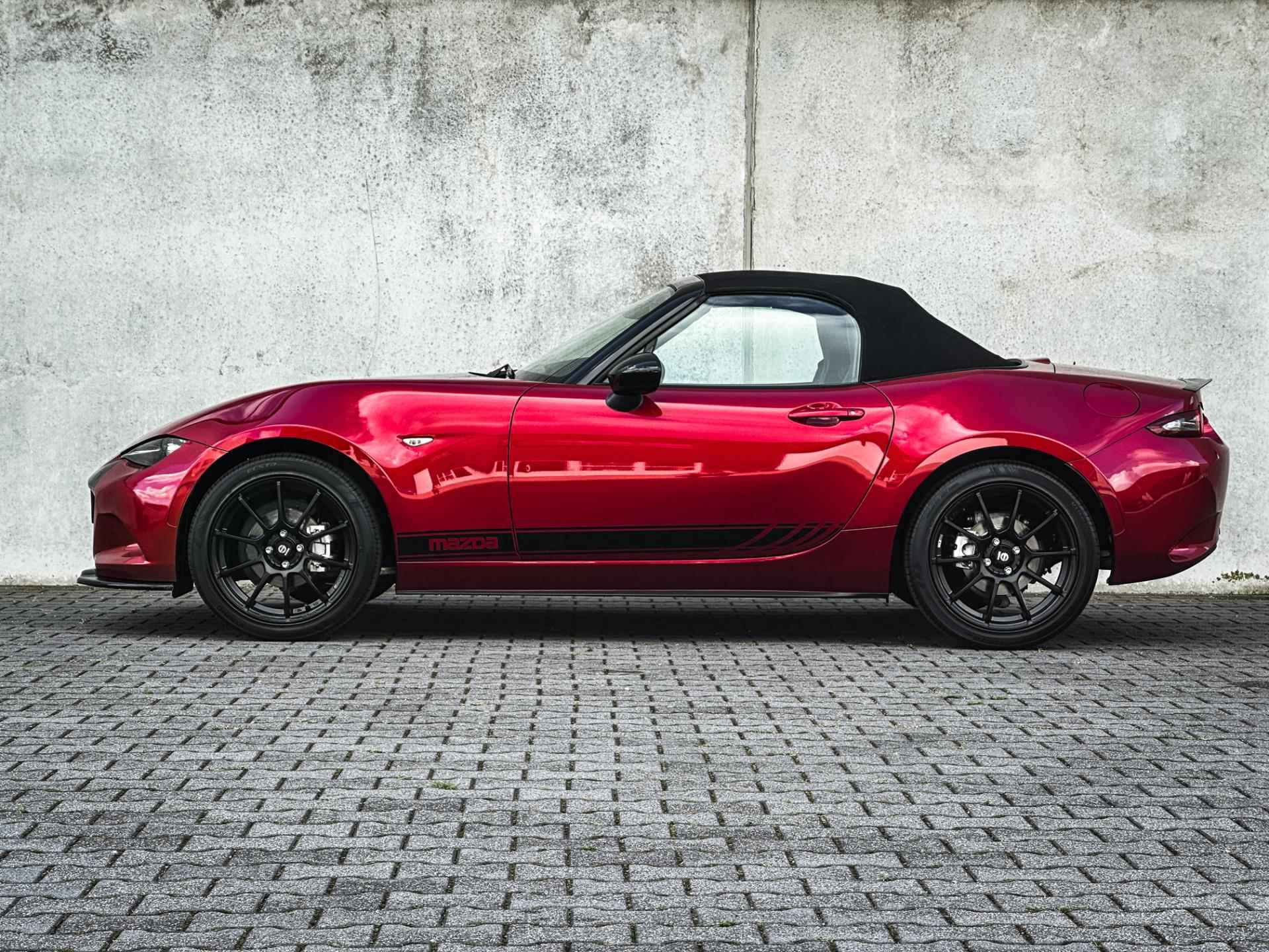 Mazda MX-5 1.5 SkyActiv-G 131 GT-M Sport | Clima | Cruise | Navi | Maxton Design | Sparco velgen | Gaaf! | - 9/43