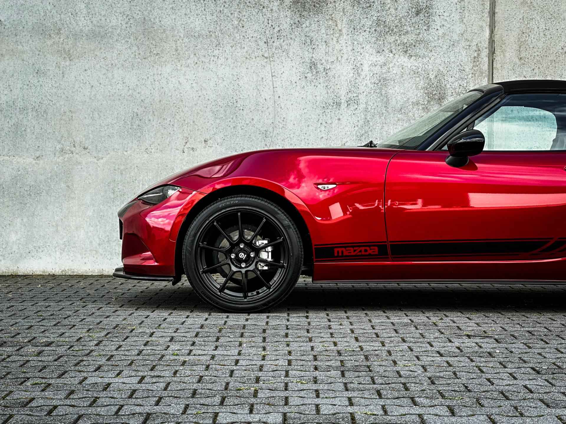 Mazda MX-5 1.5 SkyActiv-G 131 GT-M Sport | Clima | Cruise | Navi | Maxton Design | Sparco velgen | Gaaf! | - 10/43